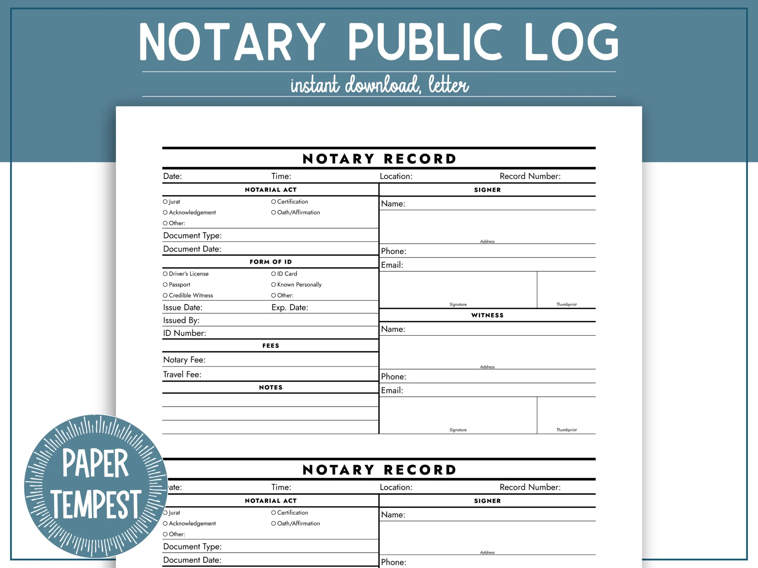 Printable Notary Public Log Template Notary Public Journal Notary Public Record Sheet Notarial Journal Template Notary Public Book Form Etsy Printable Notary Public Log Template Notary Public Journal Notary Public Record Sheet Notarial Journal Template Notary Public Book Form Etsy