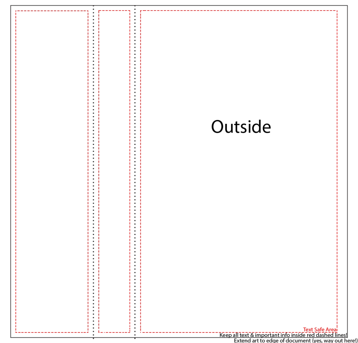 Printed 3 Panel J Cards Bluelight Tapes