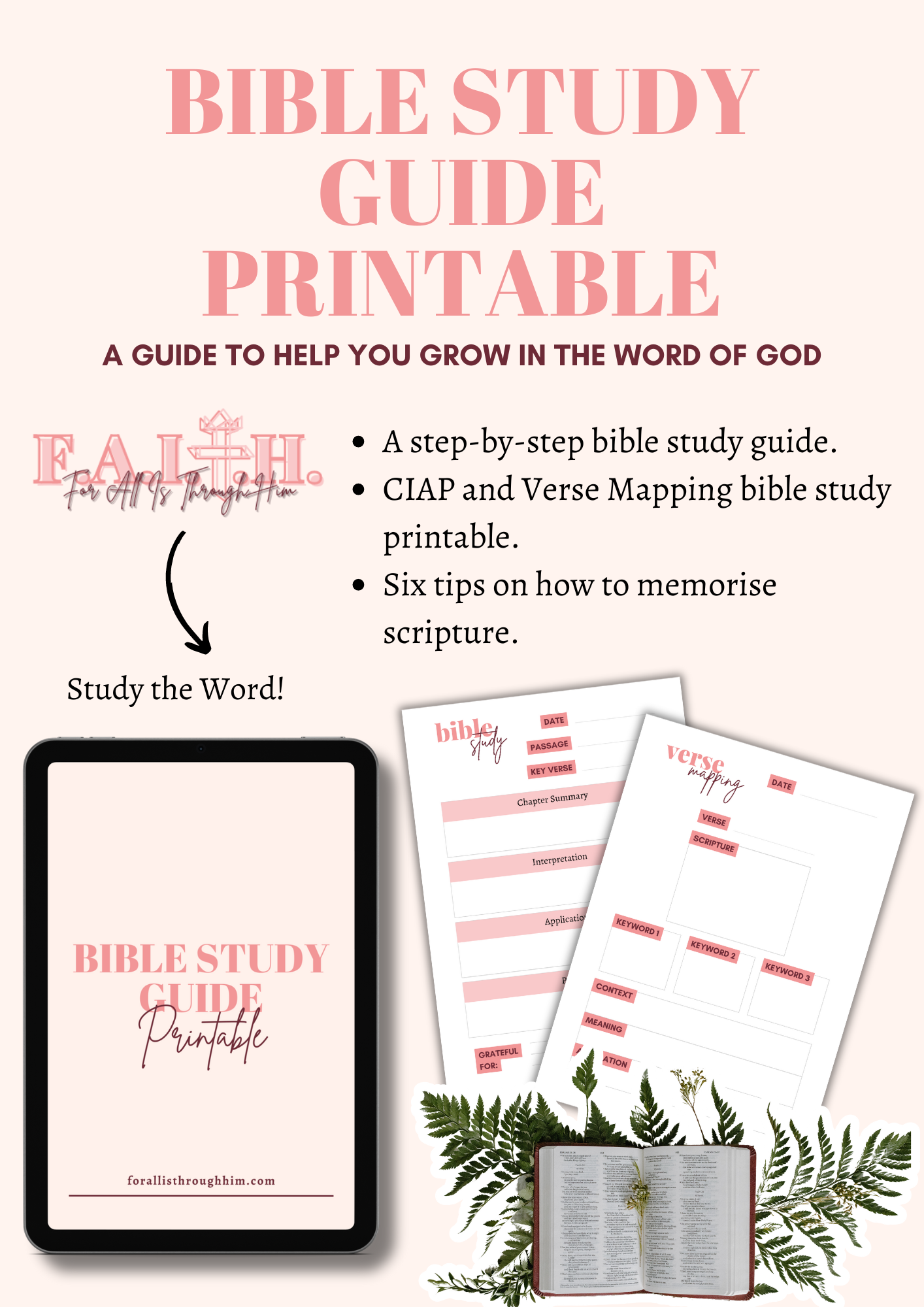 Resources For All Is Through Him