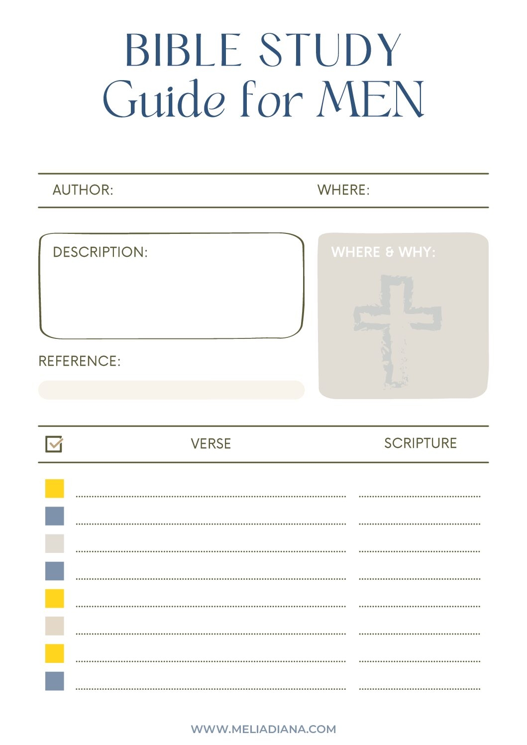 S O A P Note Bible Study Sheets For MEN S O A P Note Bible Study Sheets For MEN