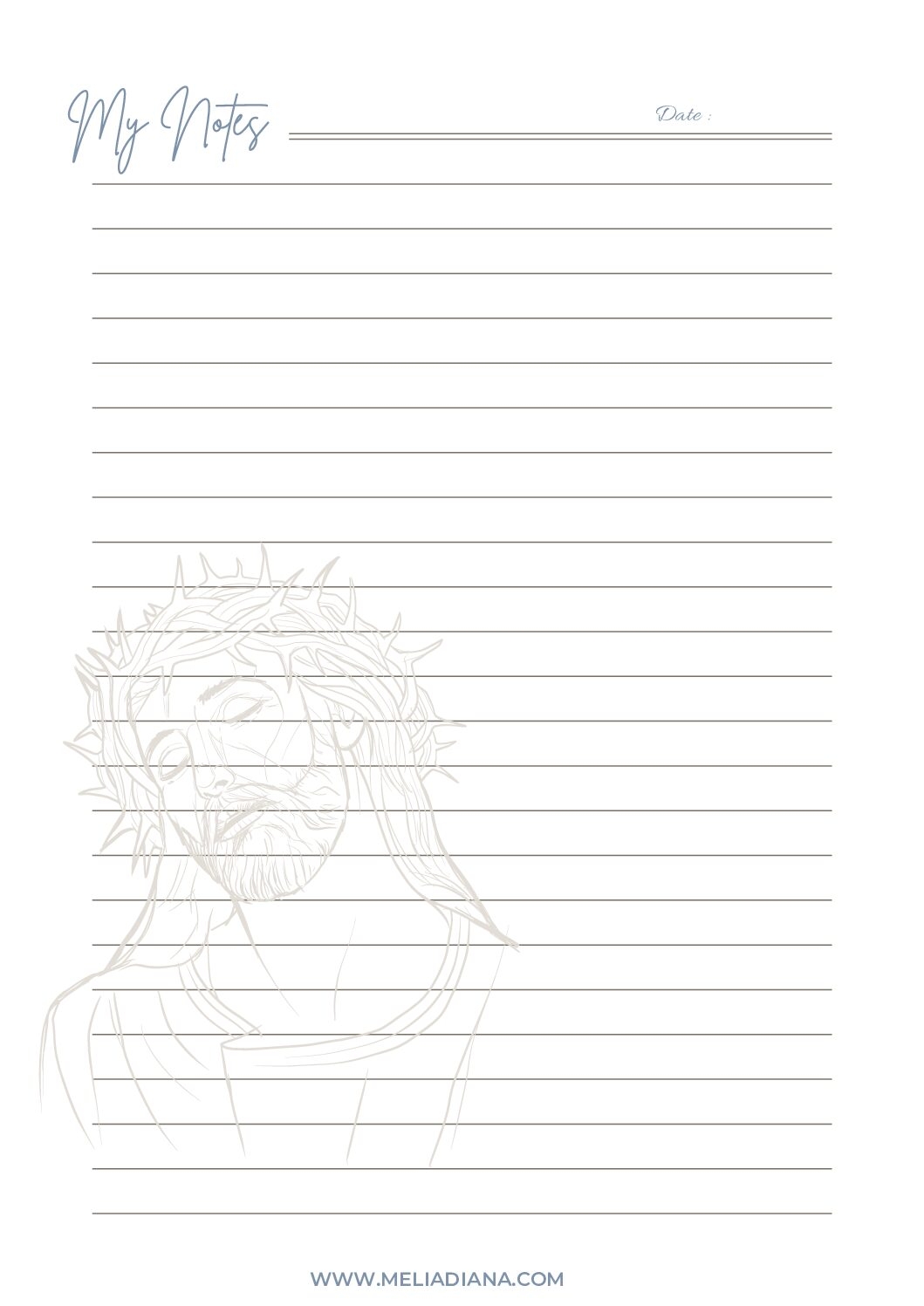 S O A P Note Bible Study Sheets For MEN