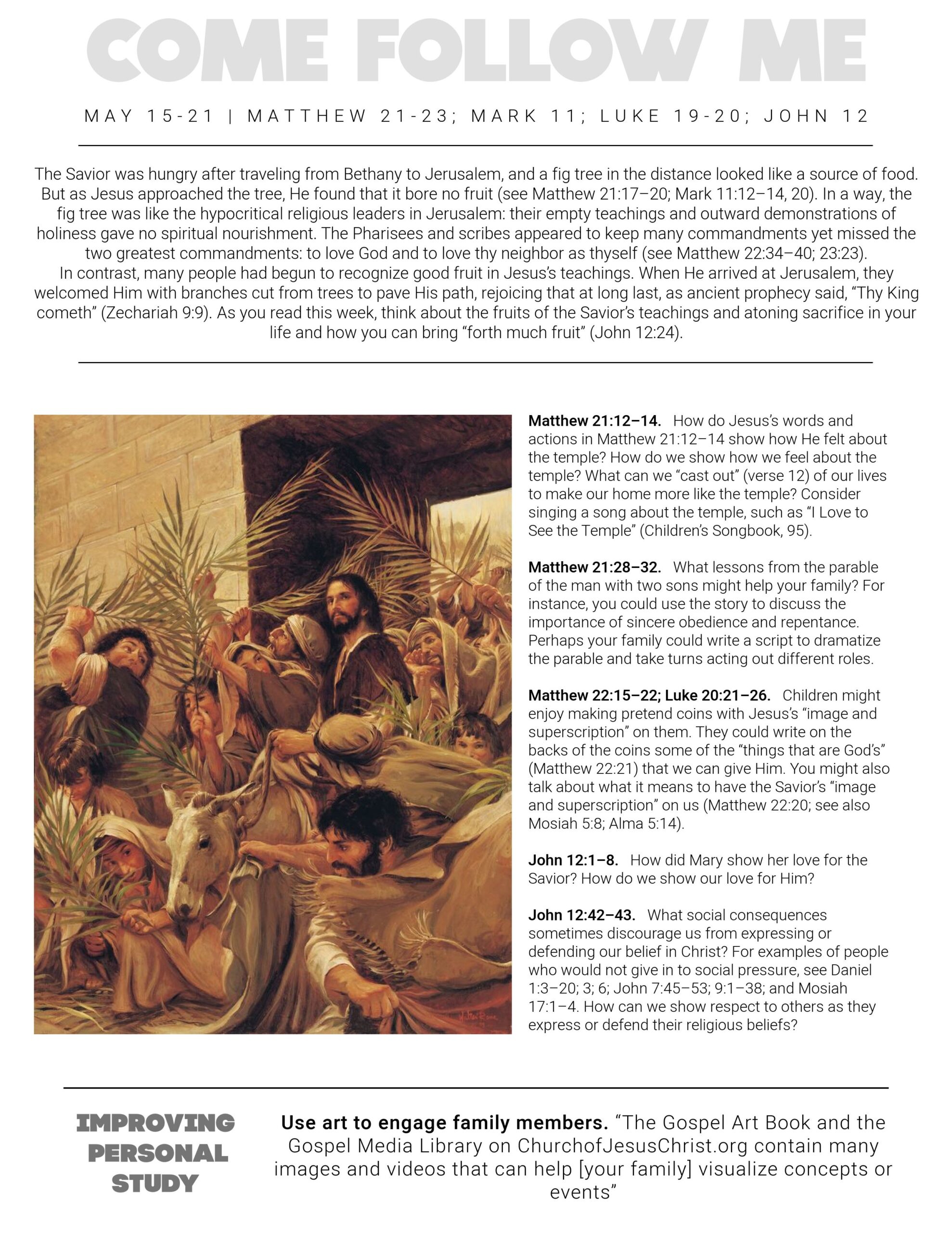 She s Crafty Come Follow Me Bible Study Free Printable Matthew Mark Luke John