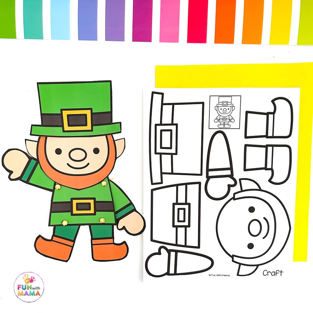 St Patrick s Day Coloring Pages And Activities Fun With Mama