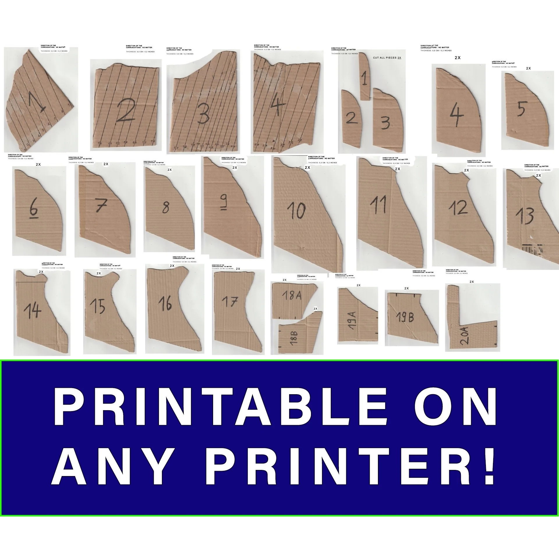 T Rex Head TEMPLATES For Cardboard DIY Epic Cardboard Props