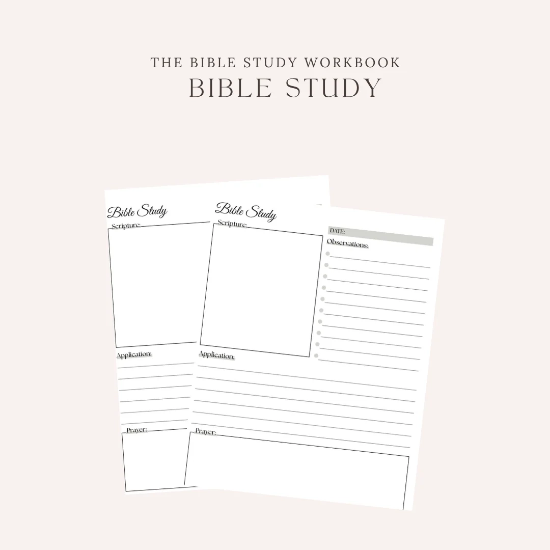 The Bible Study Workbook Bible Coffee