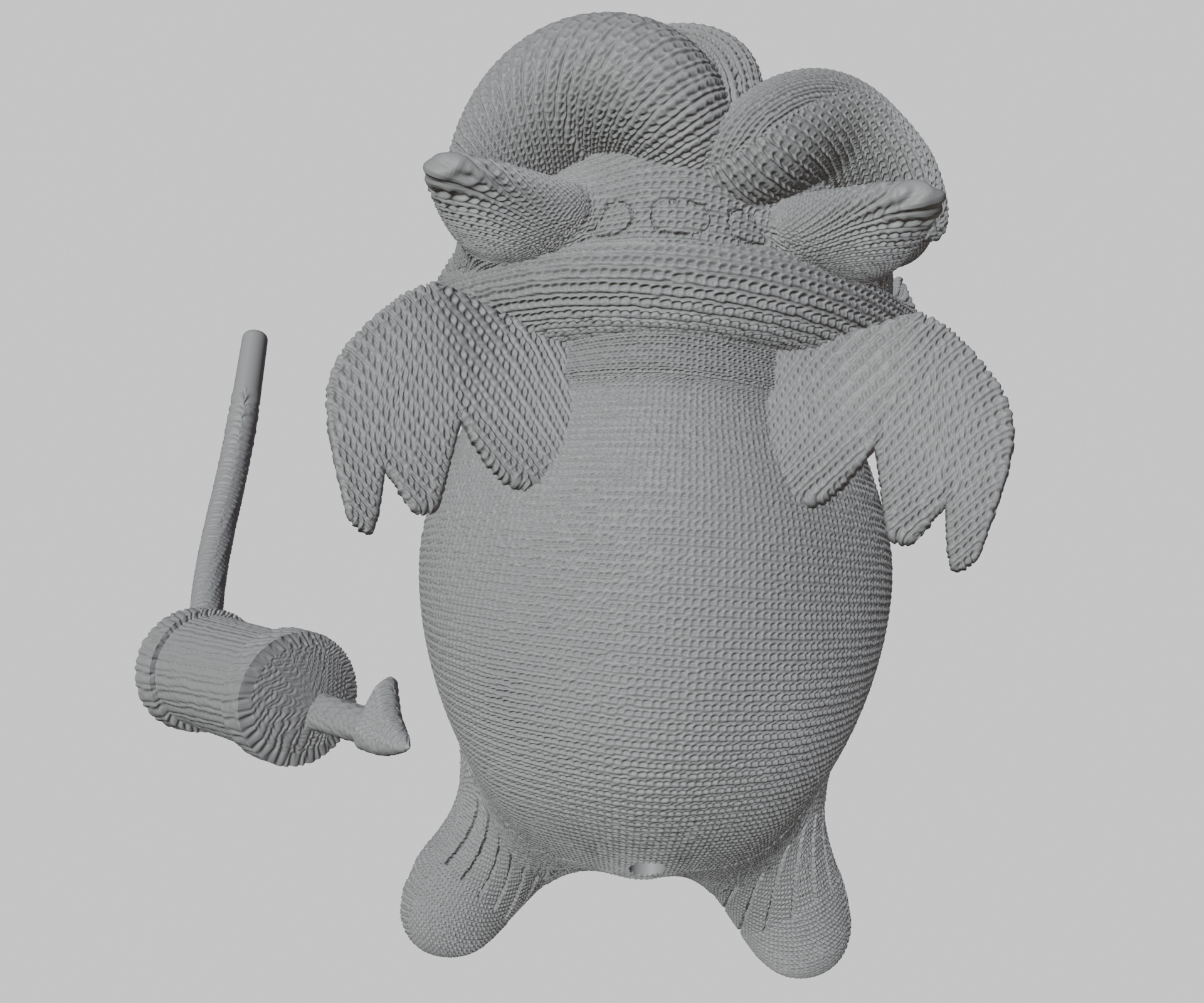  V Cat Plush From Murder Drones STL File For 3D Printing Cults