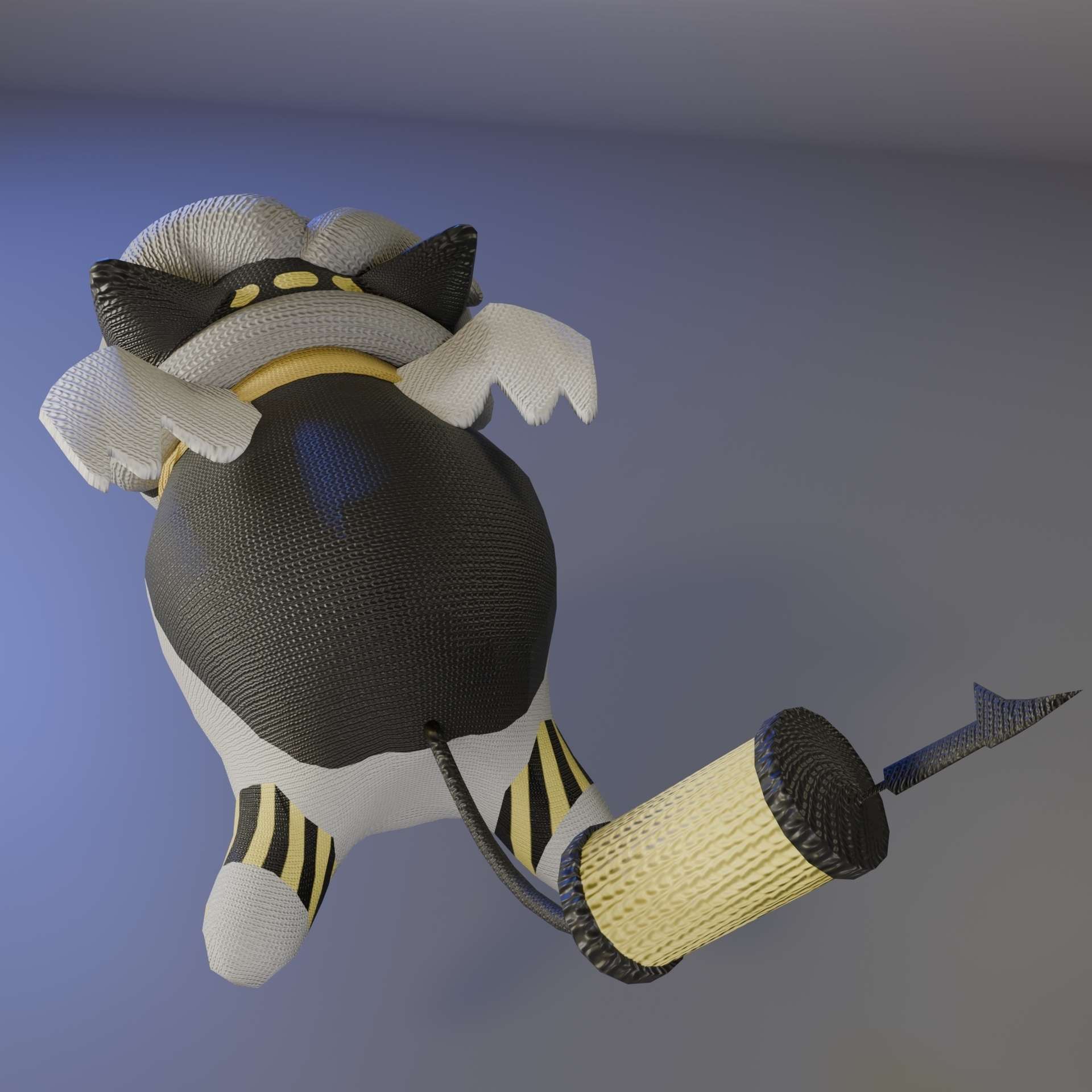  V Cat Plush From Murder Drones STL File For 3D Printing Cults