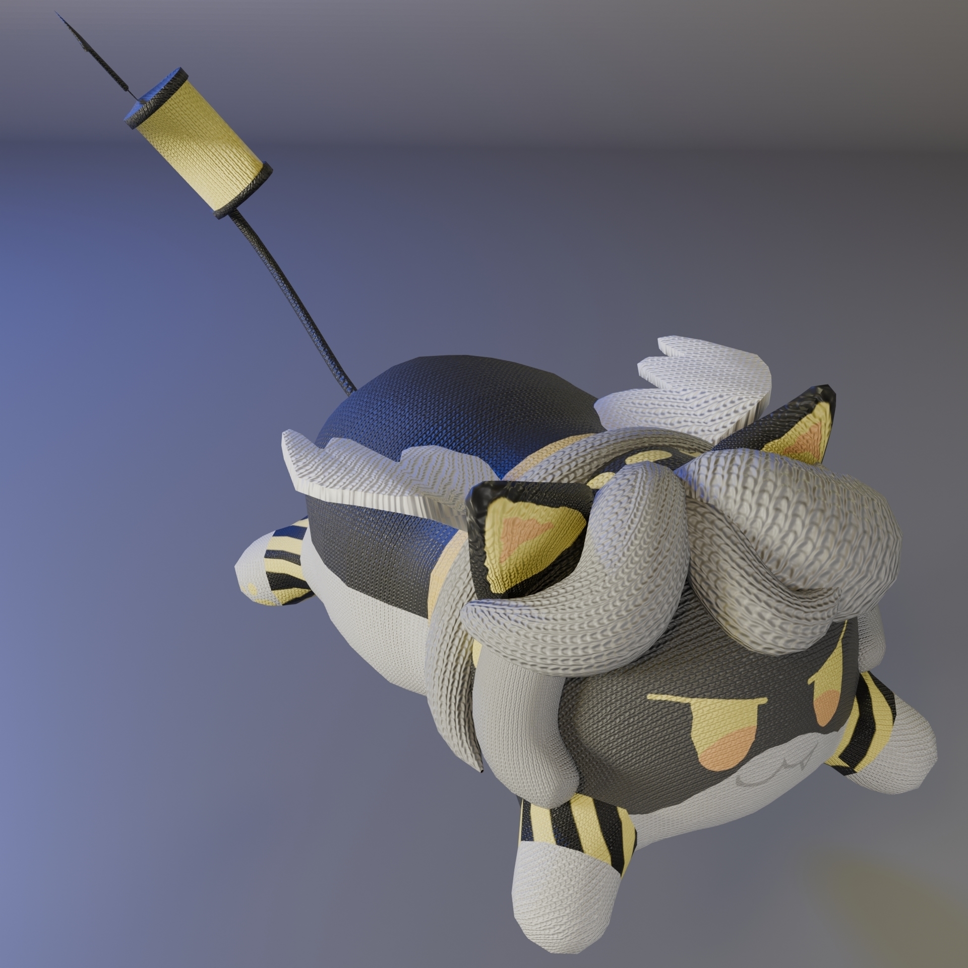  V Cat Plush From Murder Drones STL File For 3D Printing Cults