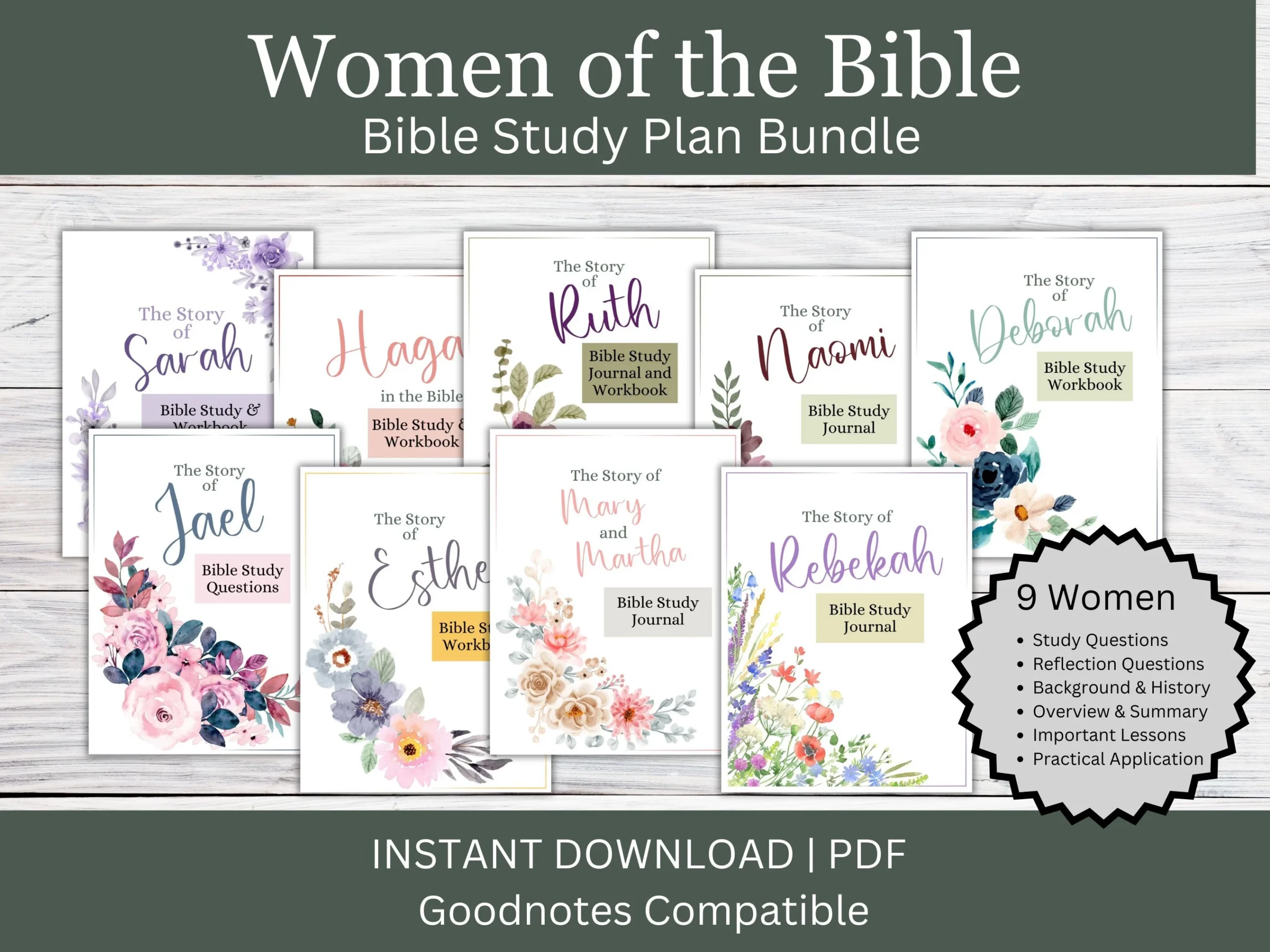 Women Of The Bible Study Bundle Digital Journal Workbook PDF Etsy Women Of The Bible Study Bundle Digital Journal Workbook PDF Etsy