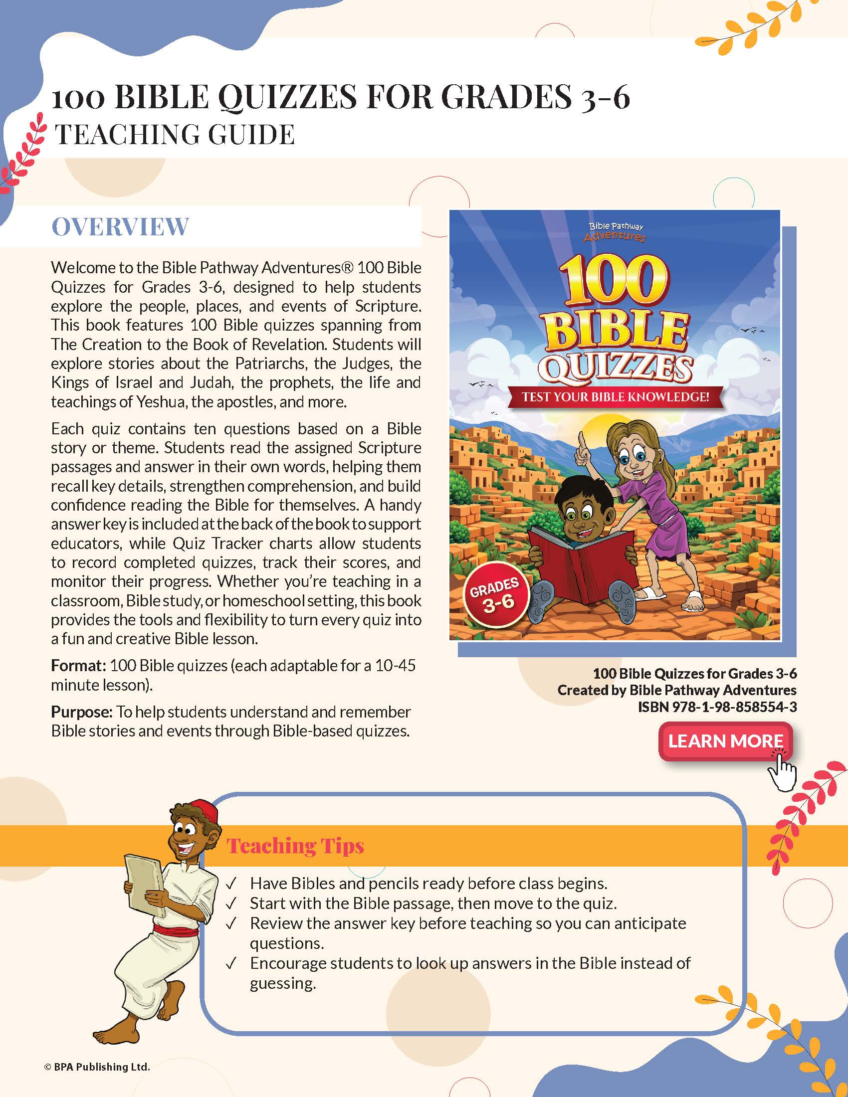 100 Bible Quizzes Activity Book 100 Bible Quizzes Activity Book