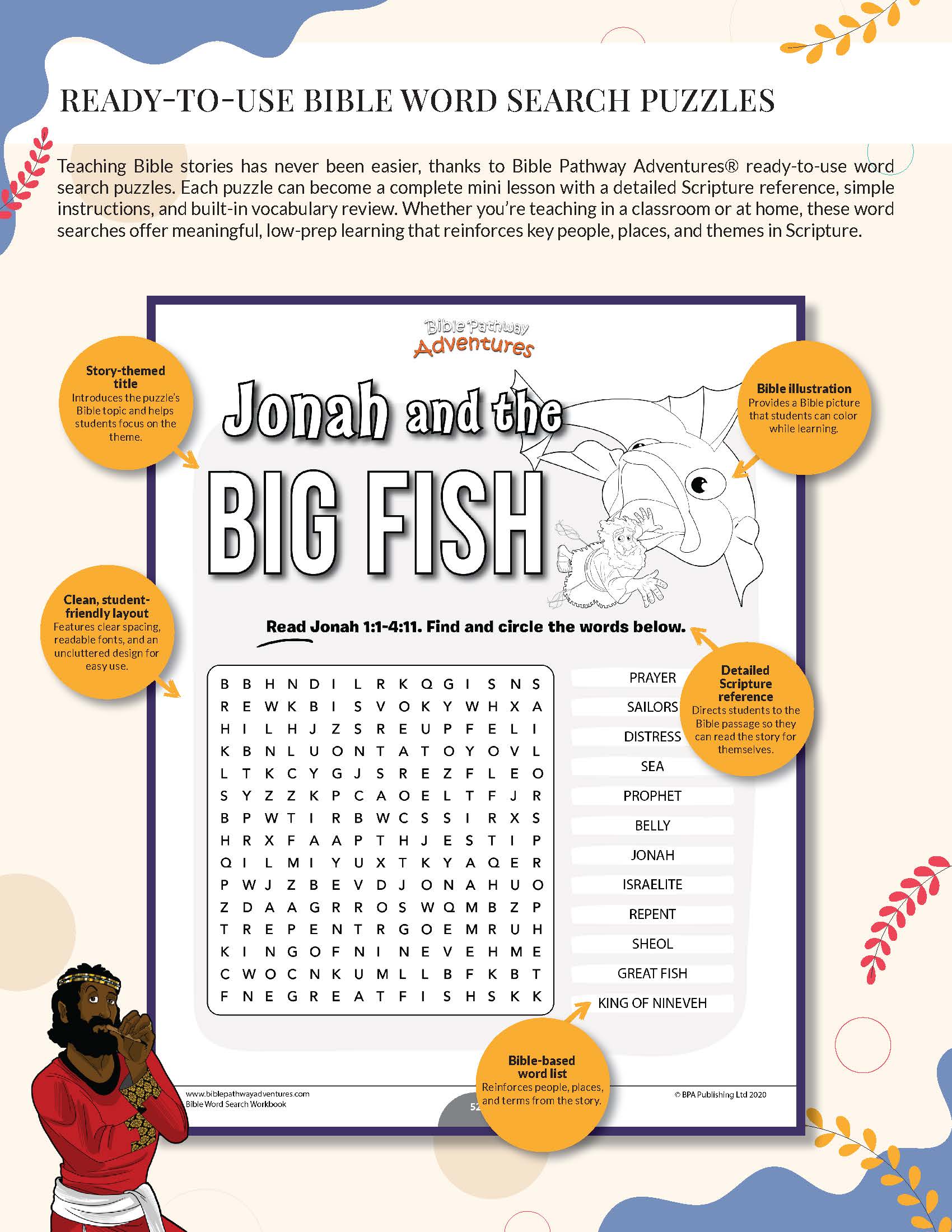 100 Bible Word Search Workbook