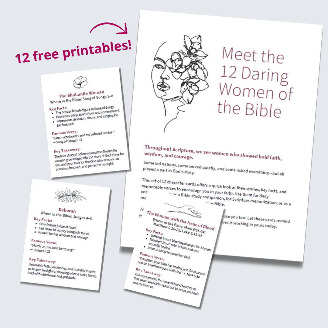 12 Daring Women Of The Bible Obs Registration