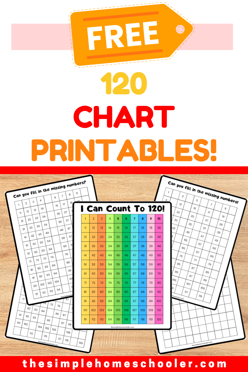 120 Chart Printable