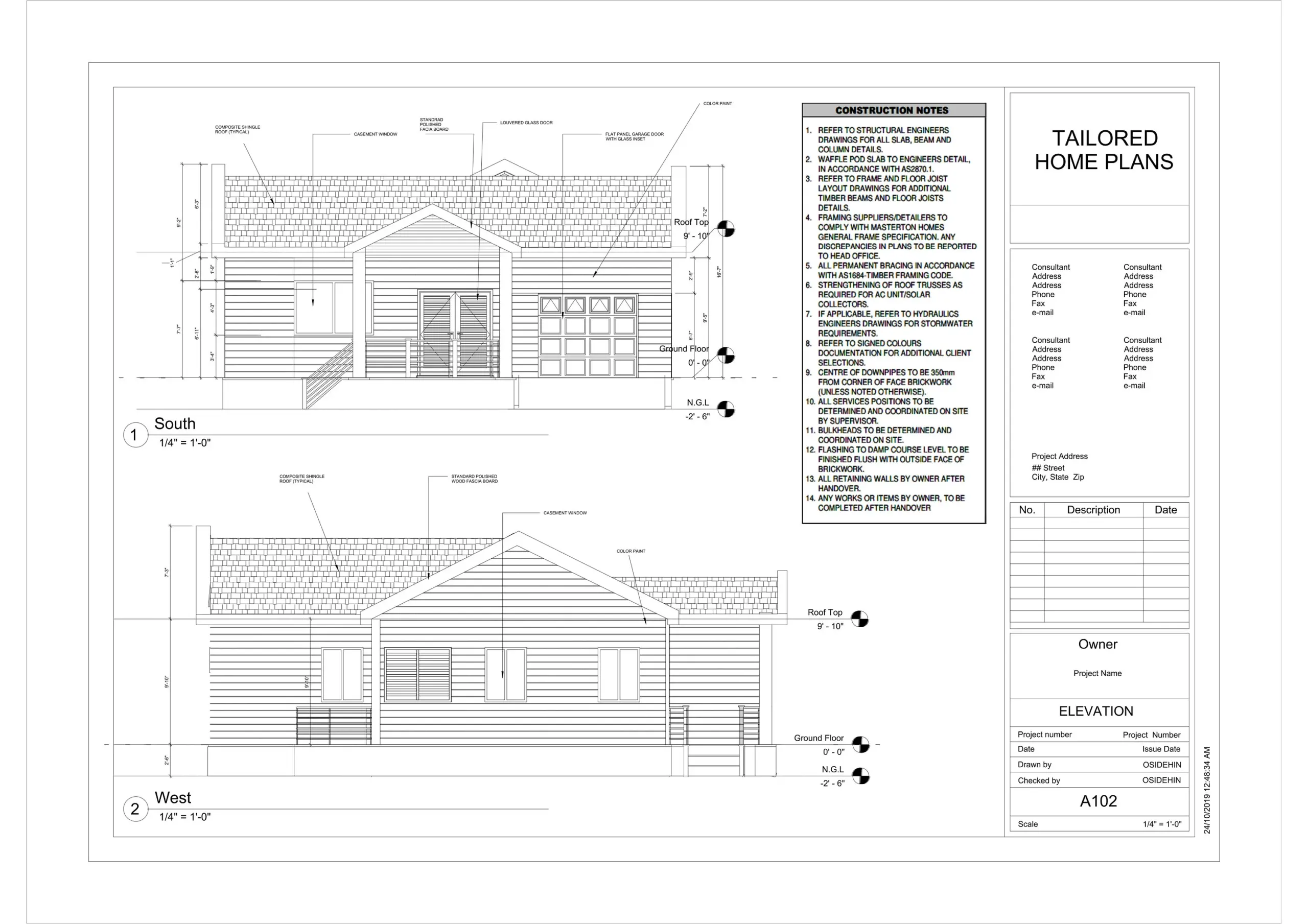 1280 Sqft Modern 1 Bedroom House Plan