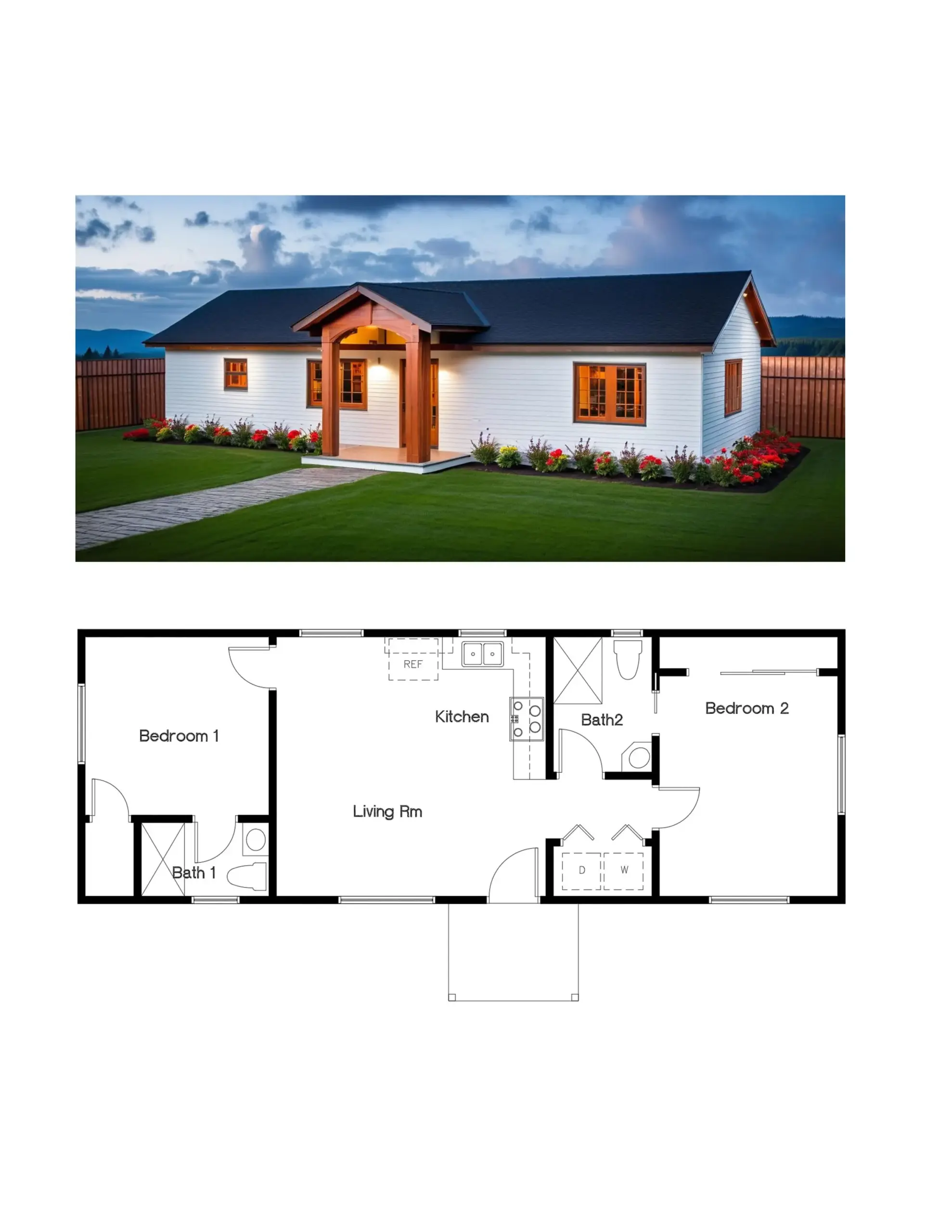 12x40 Tiny Home Floor Plans