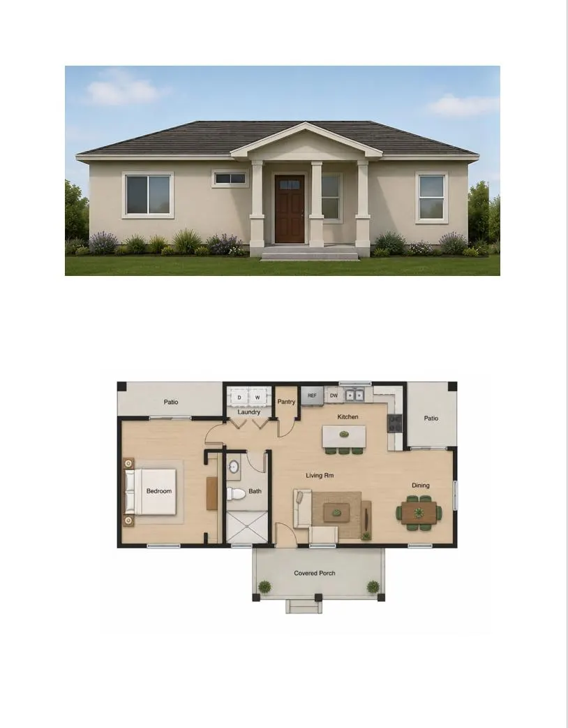 12x40 Tiny Home Floor Plans