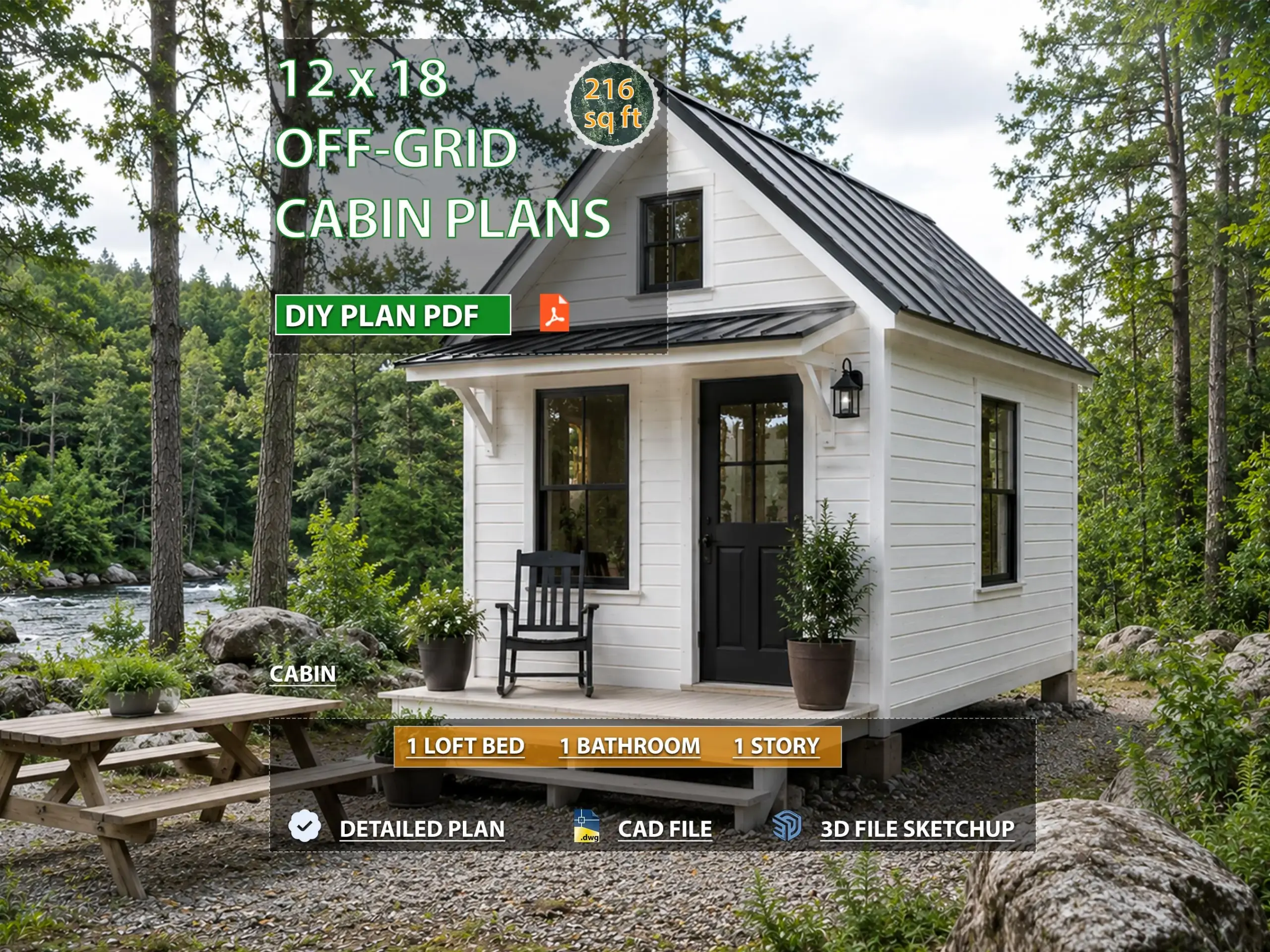12x40 Tiny Home Floor Plans