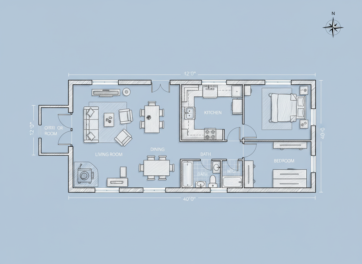 12x40 Tiny House