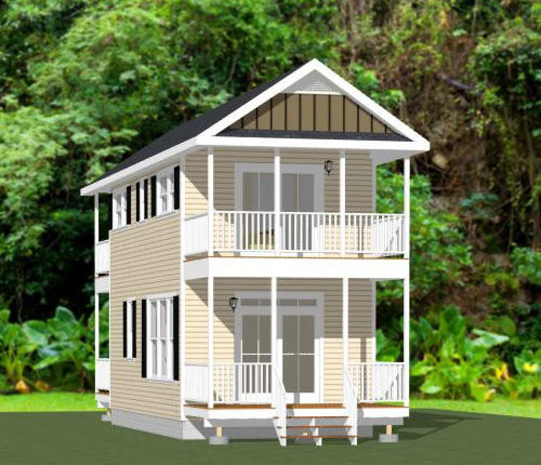 14x28 House 2 Bedroom 15 Bath 749 Sq Ft
