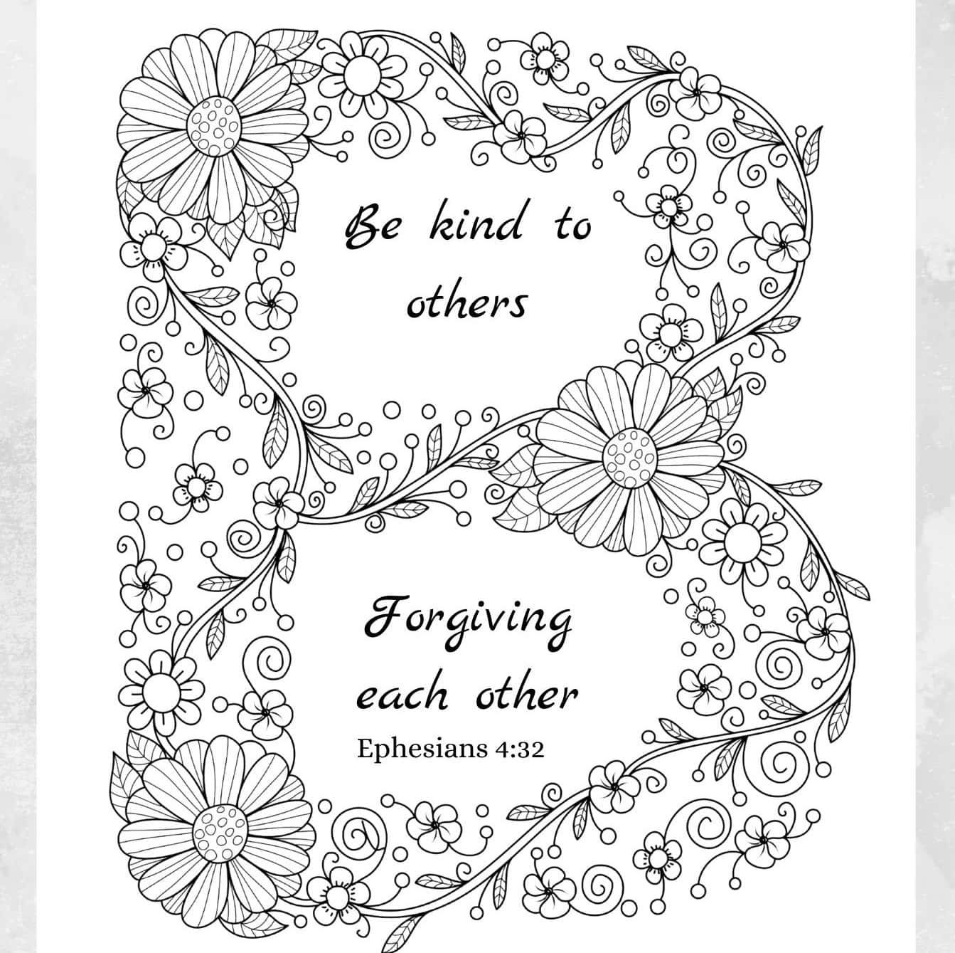 15 Adult Bible Verse Coloring Pages On Forgiveness