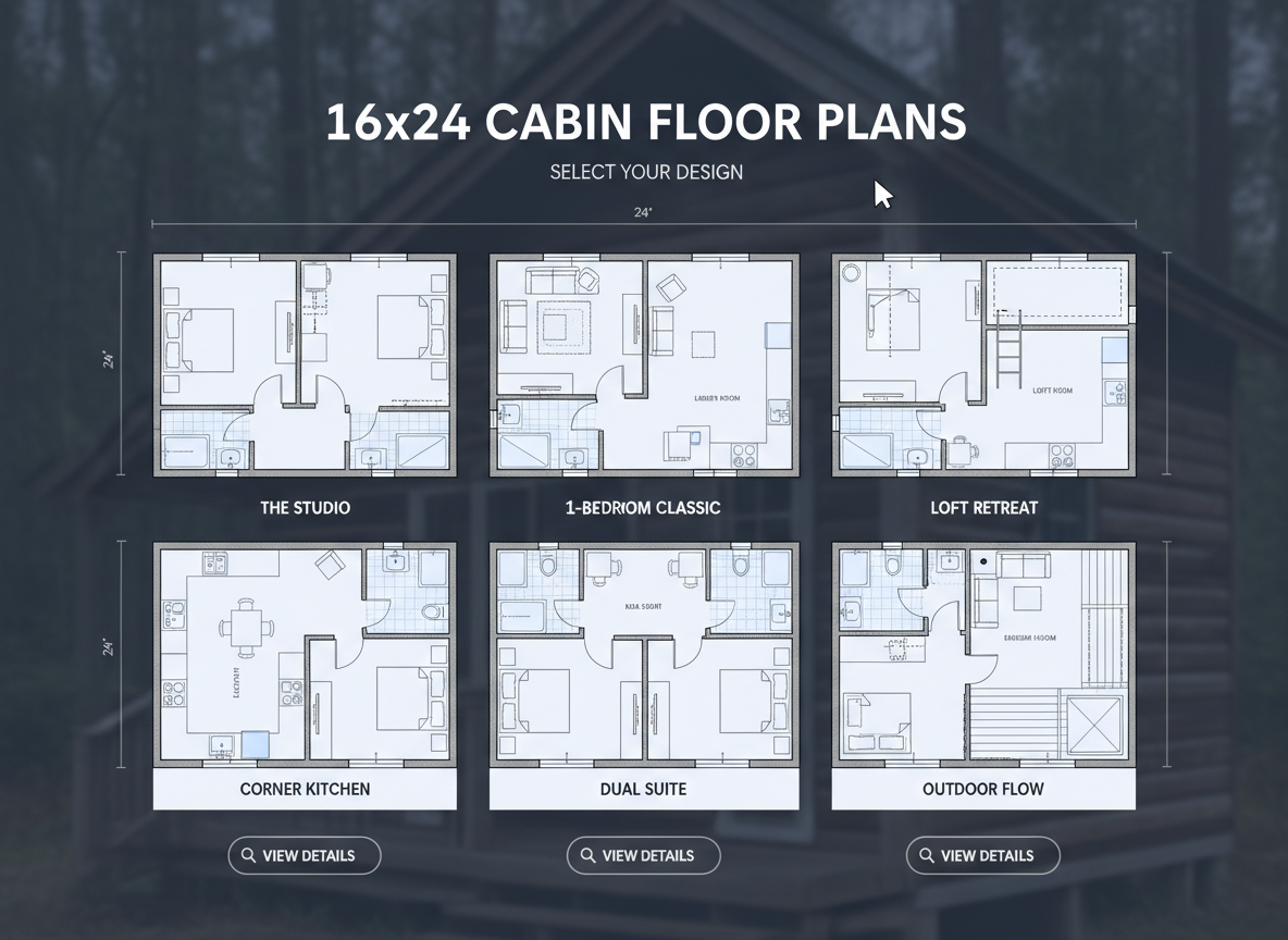 16x24 Cabin 16x24 Cabin