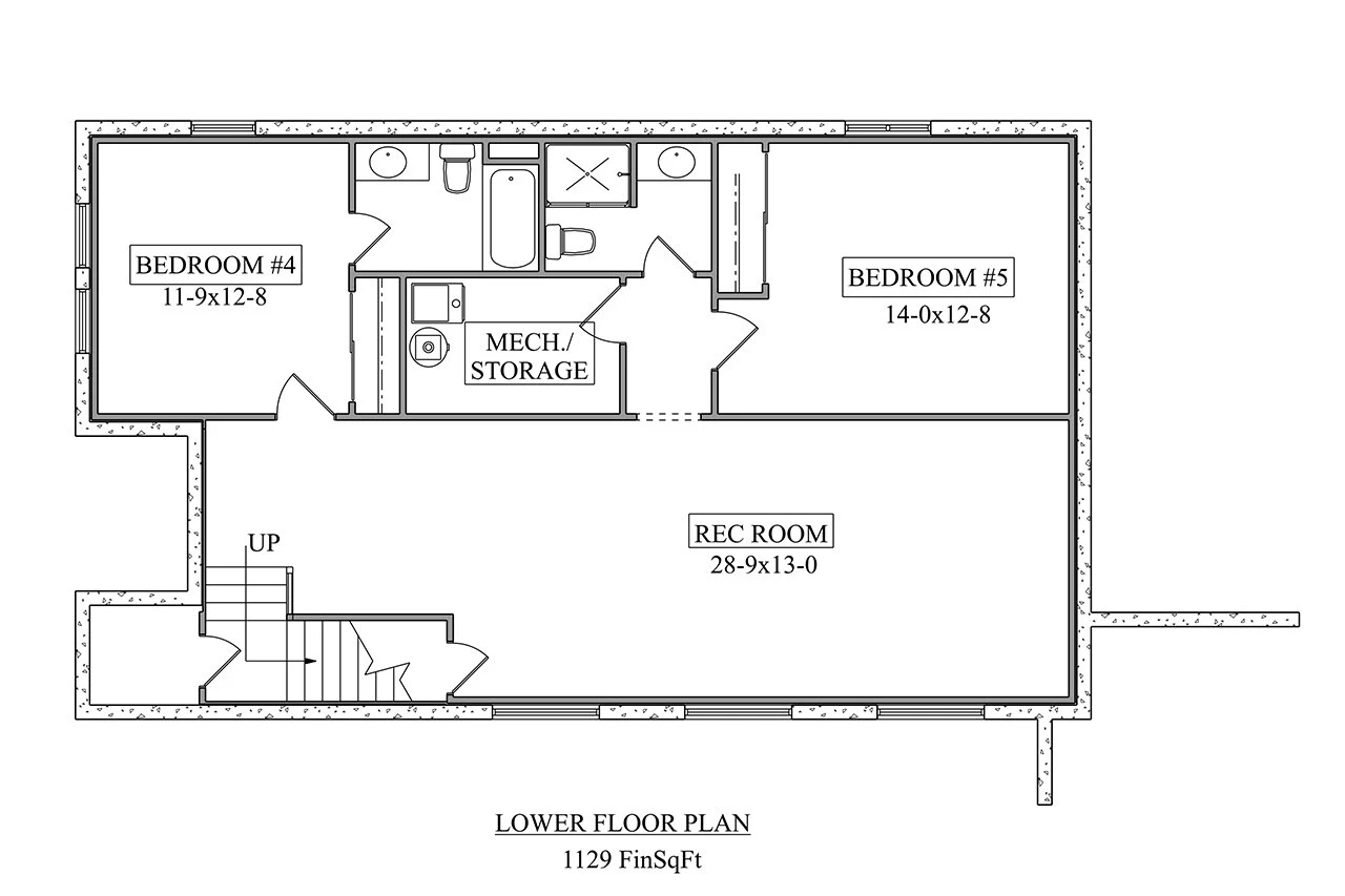 1968 Square Feet 3 Bedroom 2 Bath 2 Car Garage Contemporary 81646