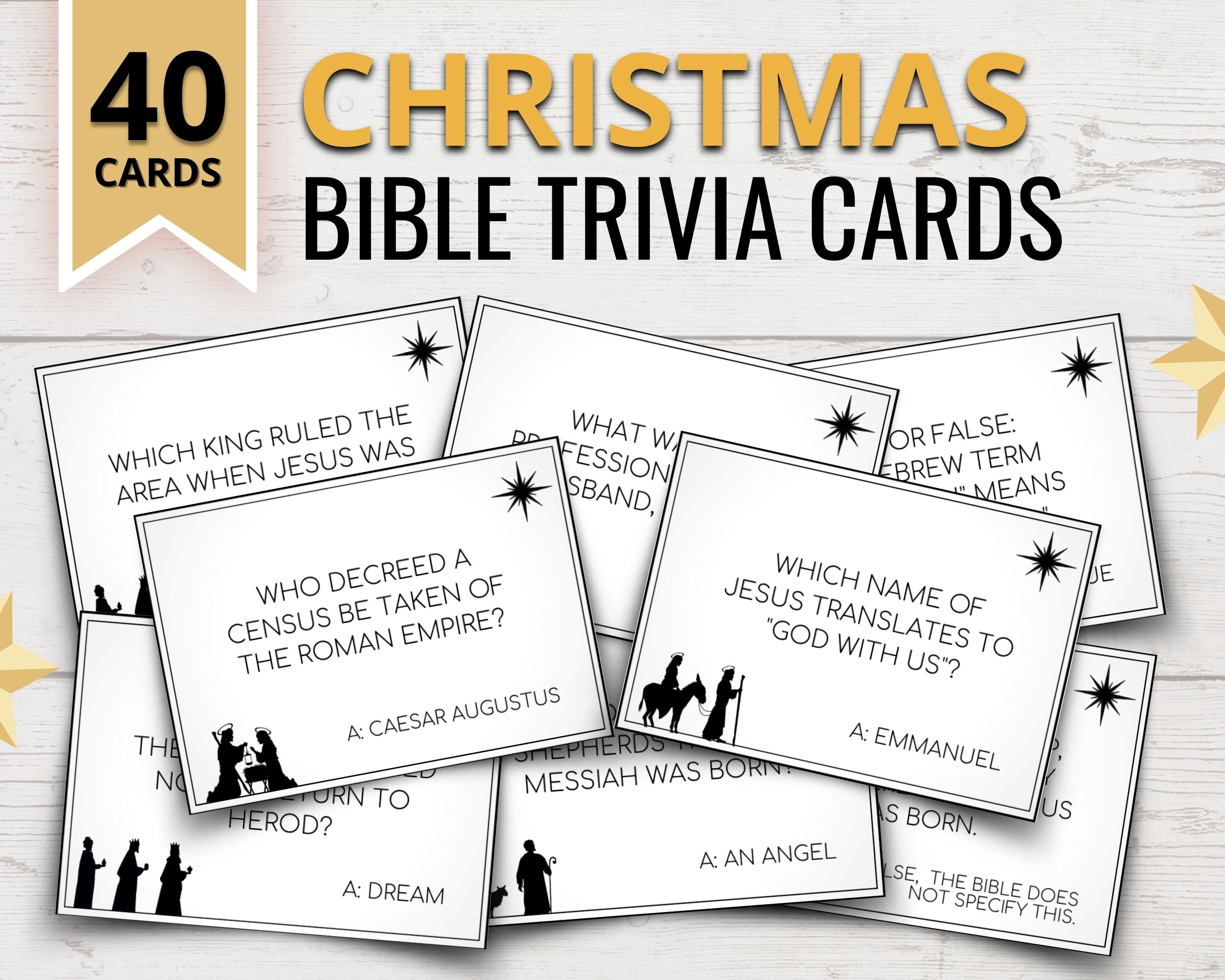 20 Fun Christmas Bible Trivia Questions