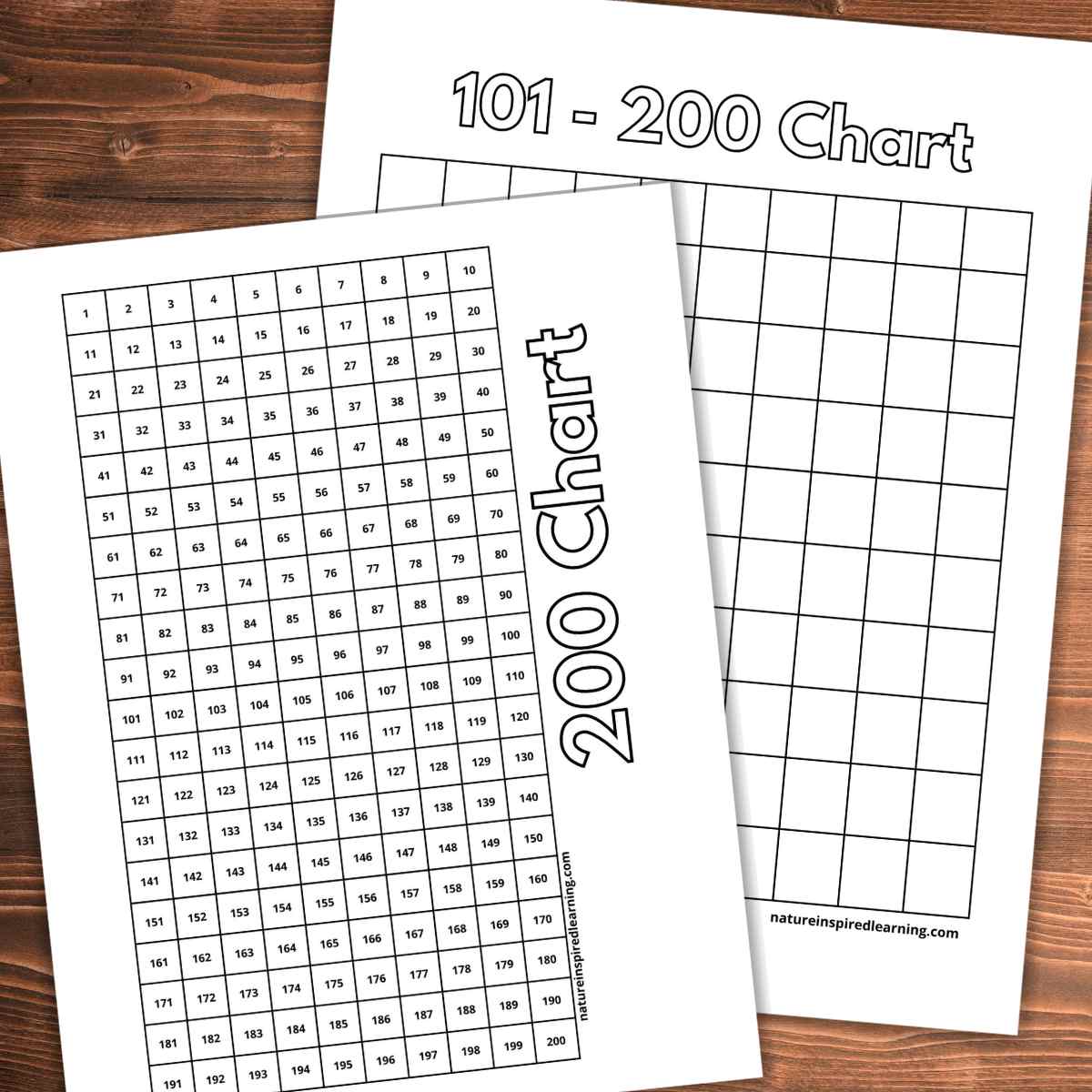 200 Chart Printables