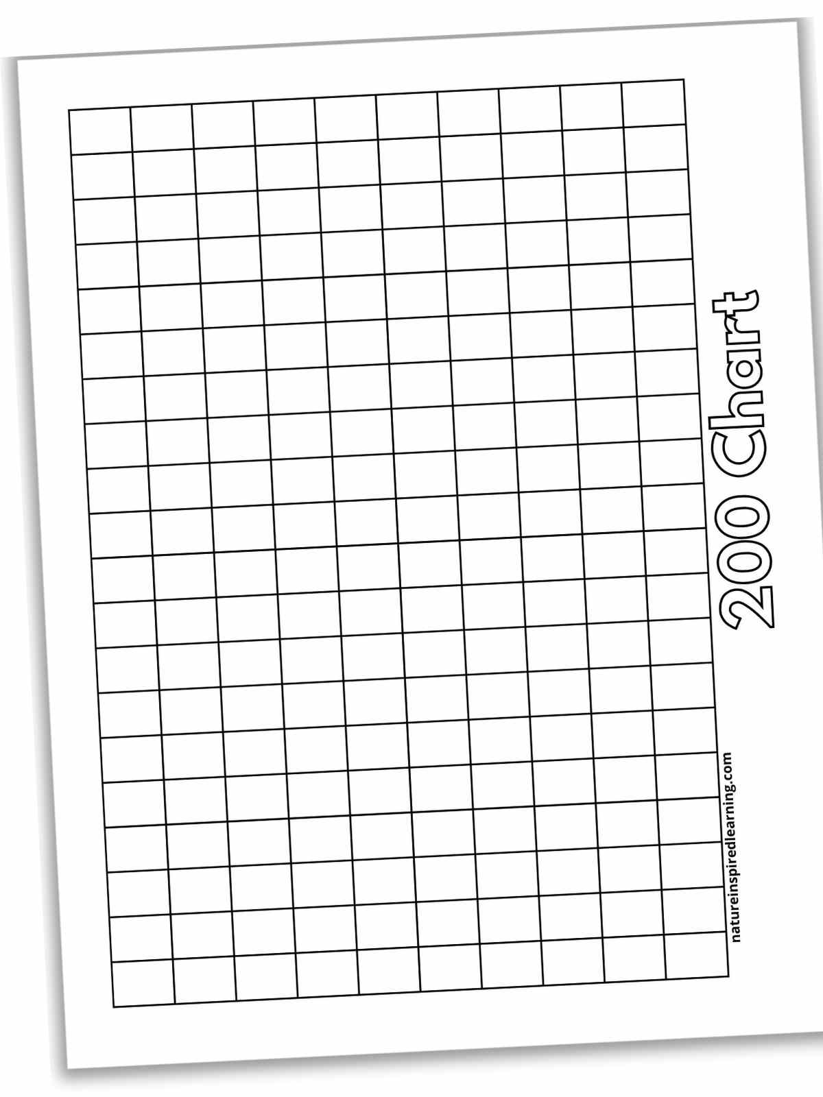 200 Chart Printables