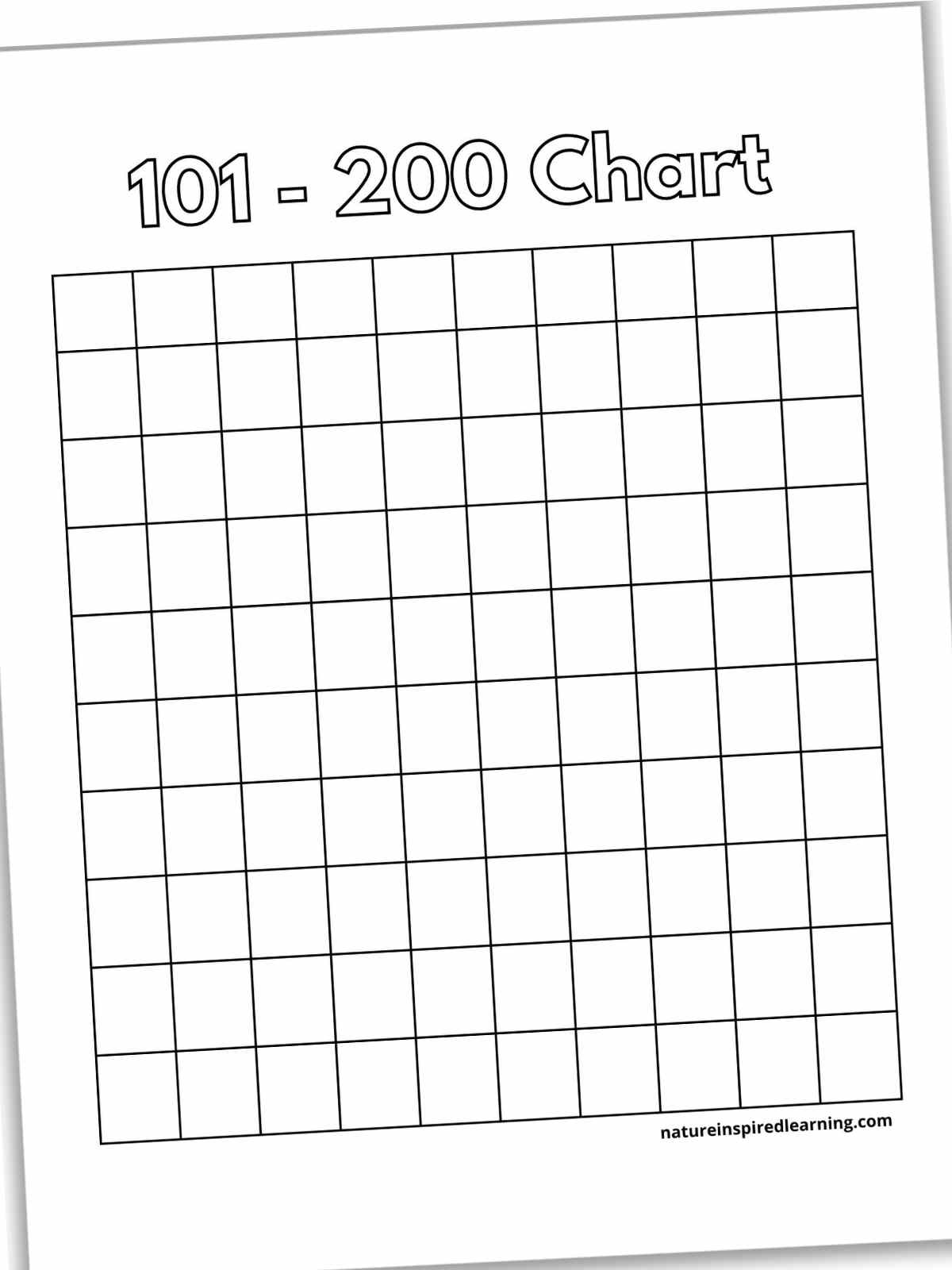 200 Chart Printables