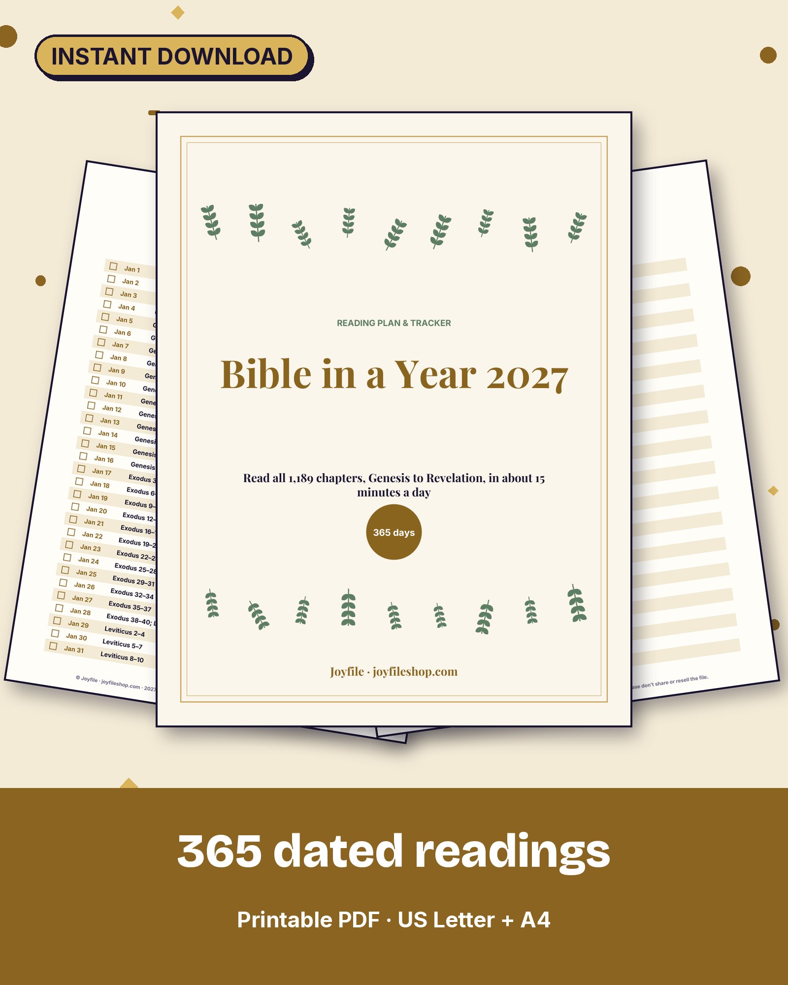 2027 Bible Reading Plan Read The Bible In A Year