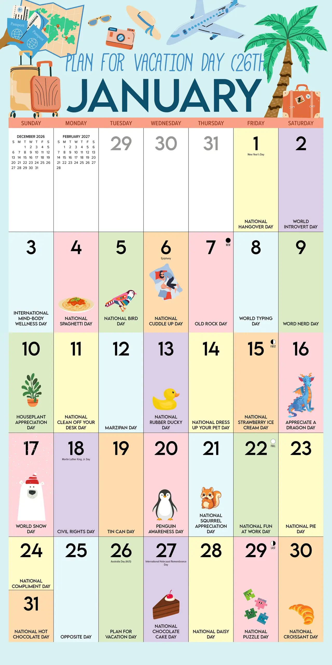 2027 Holidays For Days Square Wall Calendar Willow Creek Press 2027 Holidays For Days Square Wall Calendar Willow Creek Press