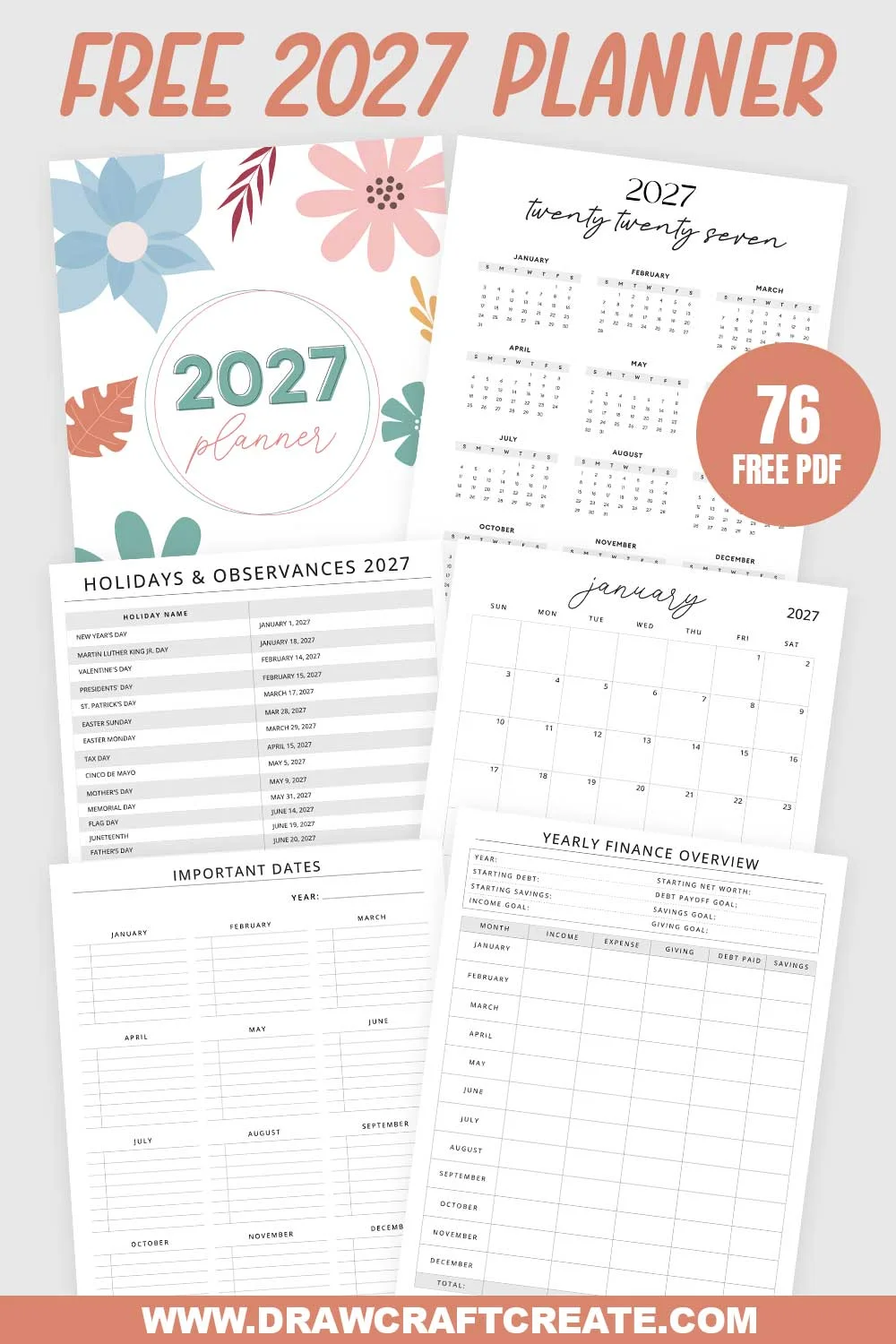 2027 Planner