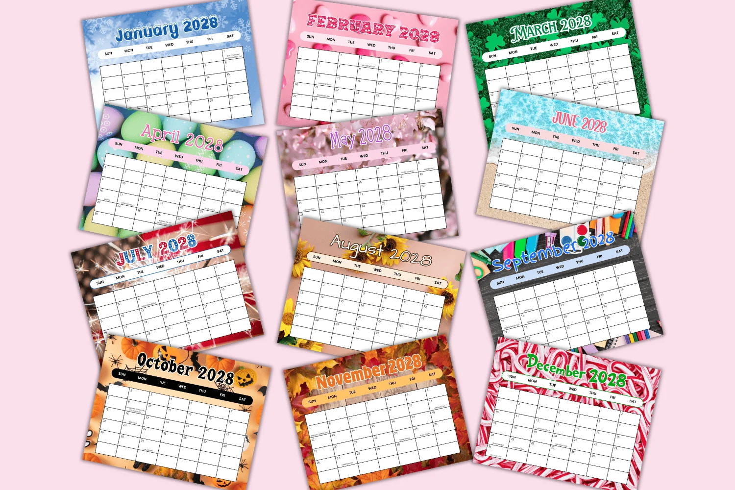 2028 Calendars