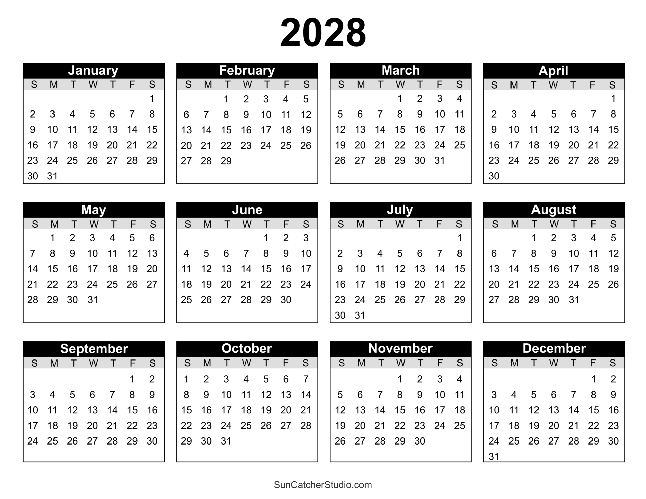 2028 Yearly