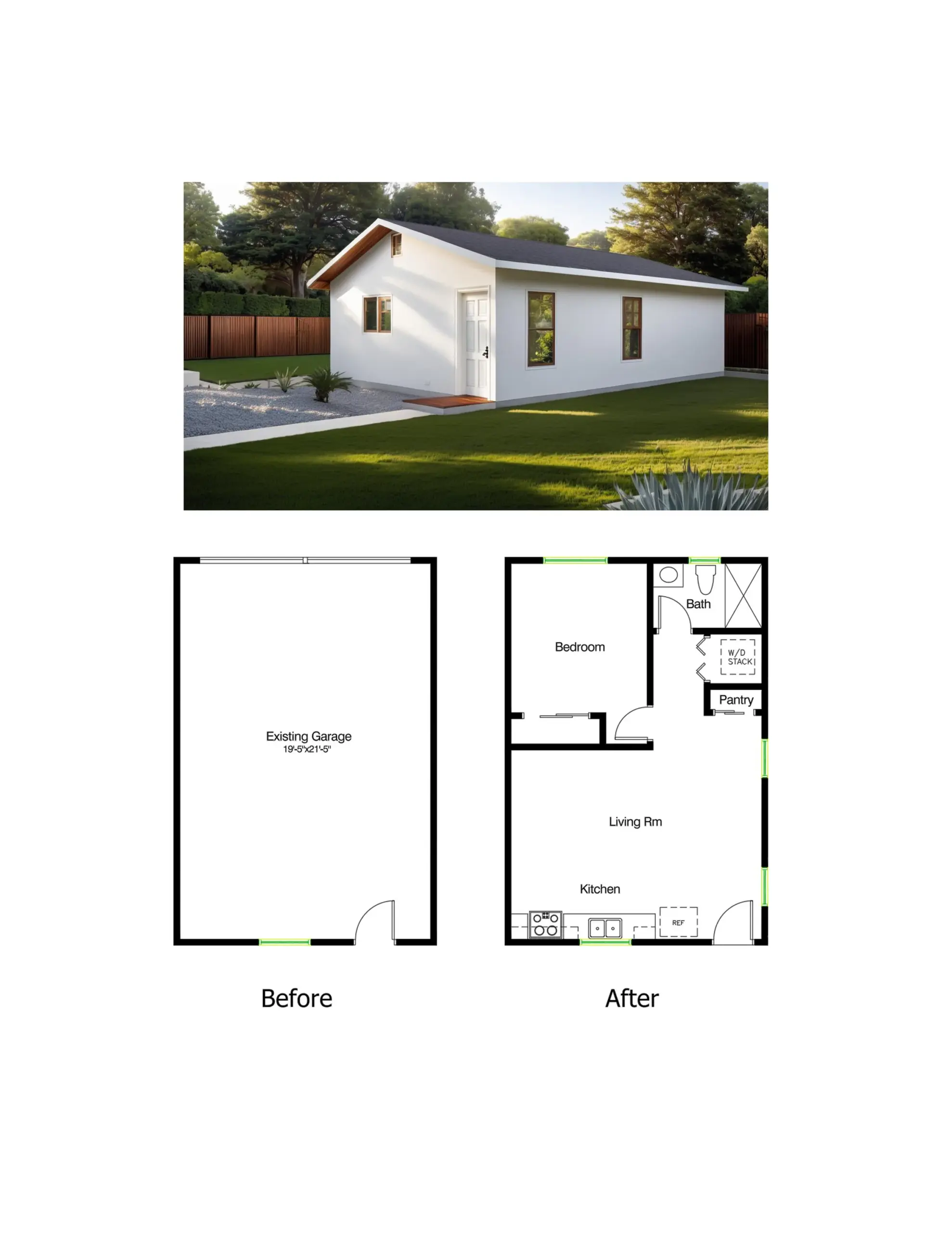 20x30 2 Bedroom Plans