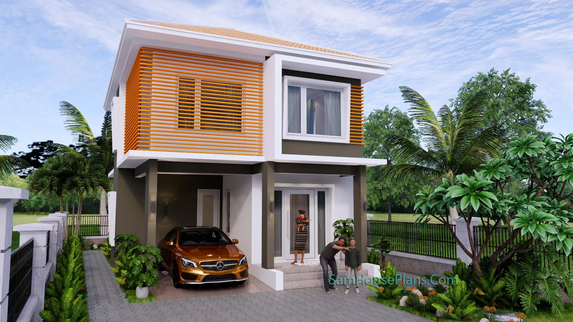 20x30 Small House Design 6x9 Meter 3 Beds Pdf Plans