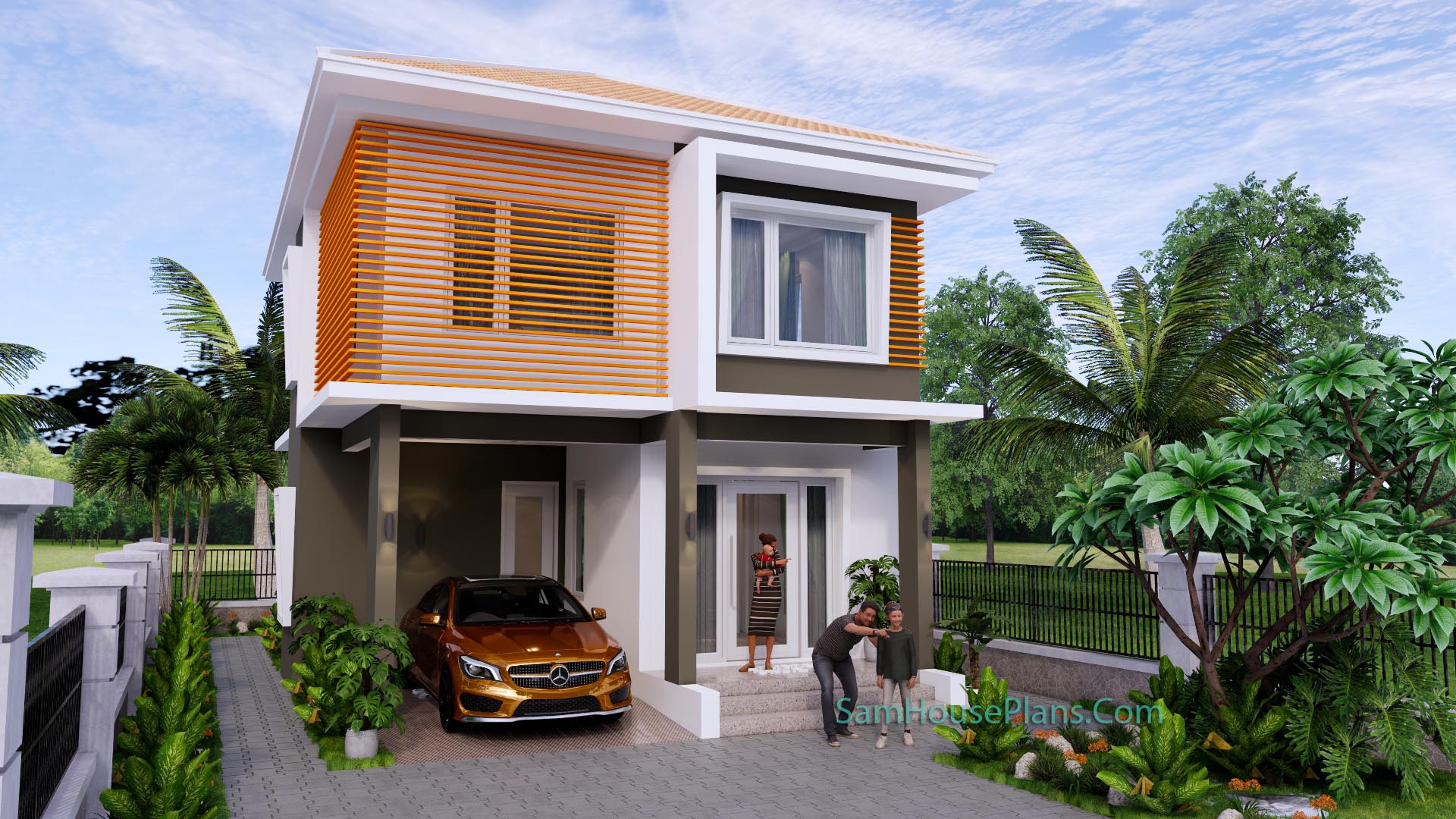 20x30 Small House Design 6x9 Meter 3 Beds Pdf Plans