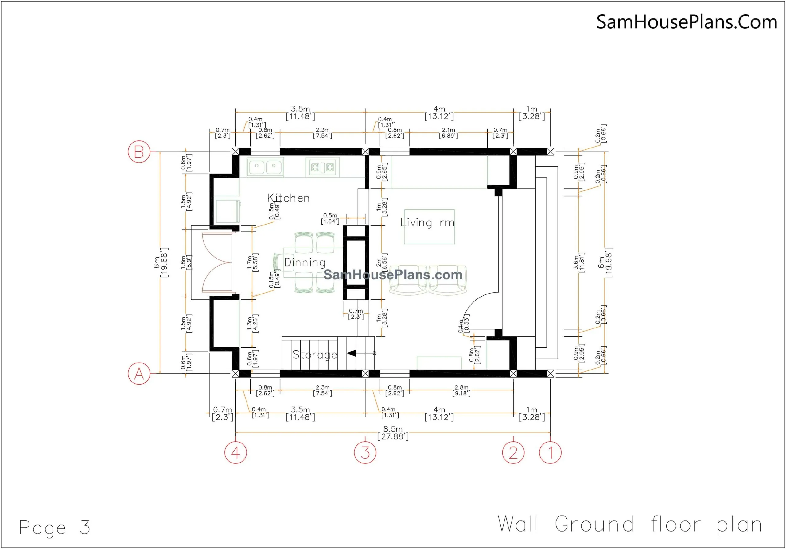 20x30 Small House Plan 6x8 5m Pdf Full Plans