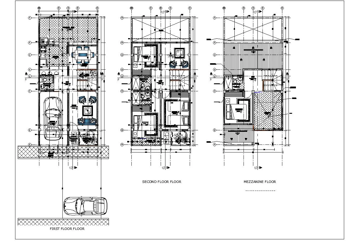 20x40 House With 4 Bedrooms Pdf Drawing