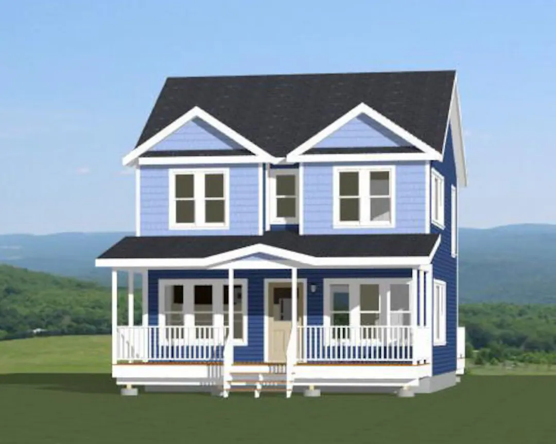 24x24 House 3 Bedroom 2 Bath 1106 Sq Ft