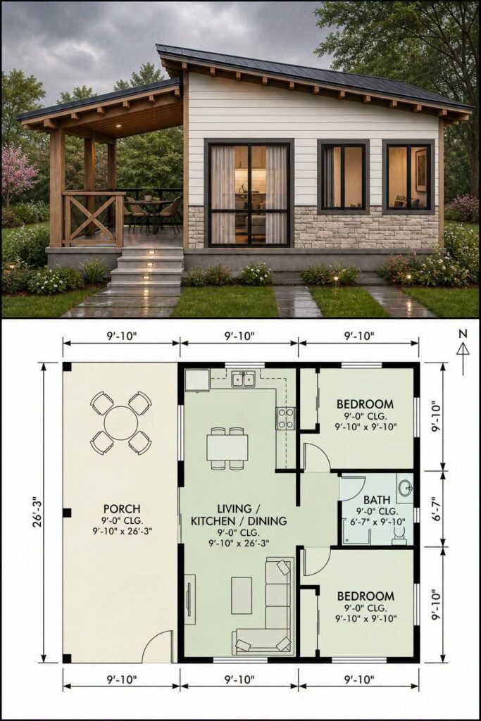24x24 House Plans
