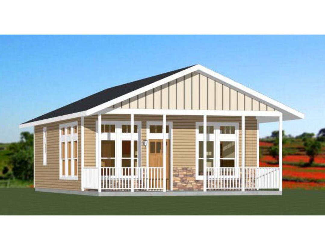 24x30 House 1 Bedroom 1 Bath 768 Sq Ft