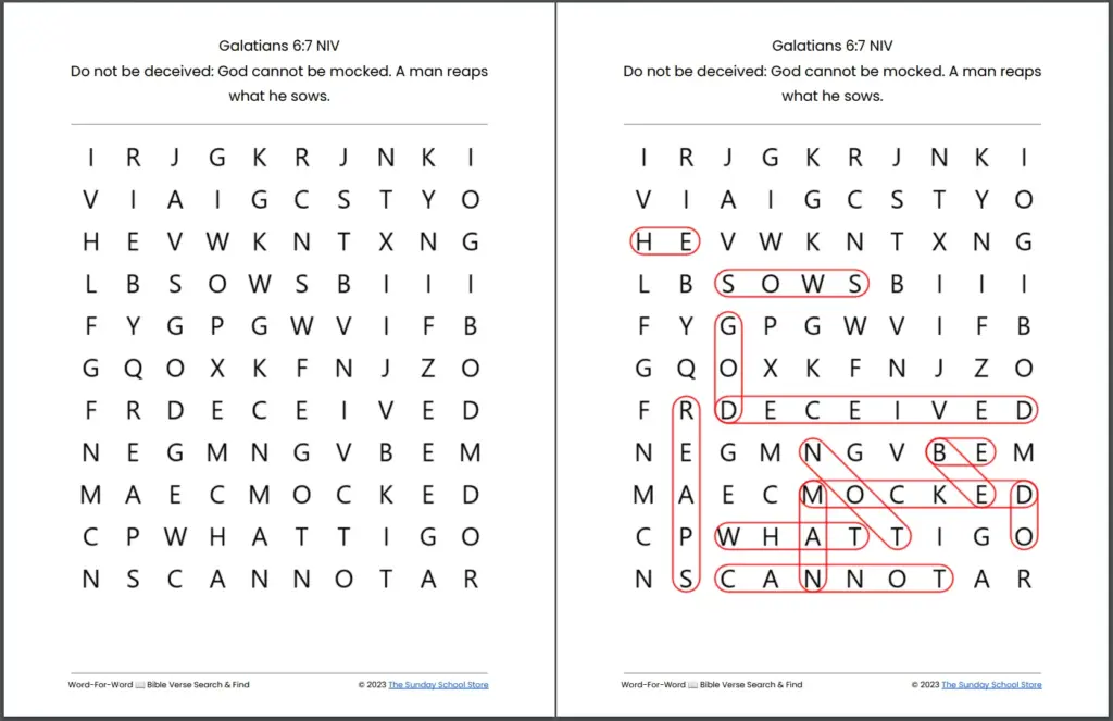 25 Free Bible Word Search Puzzles Pdf Printable Download