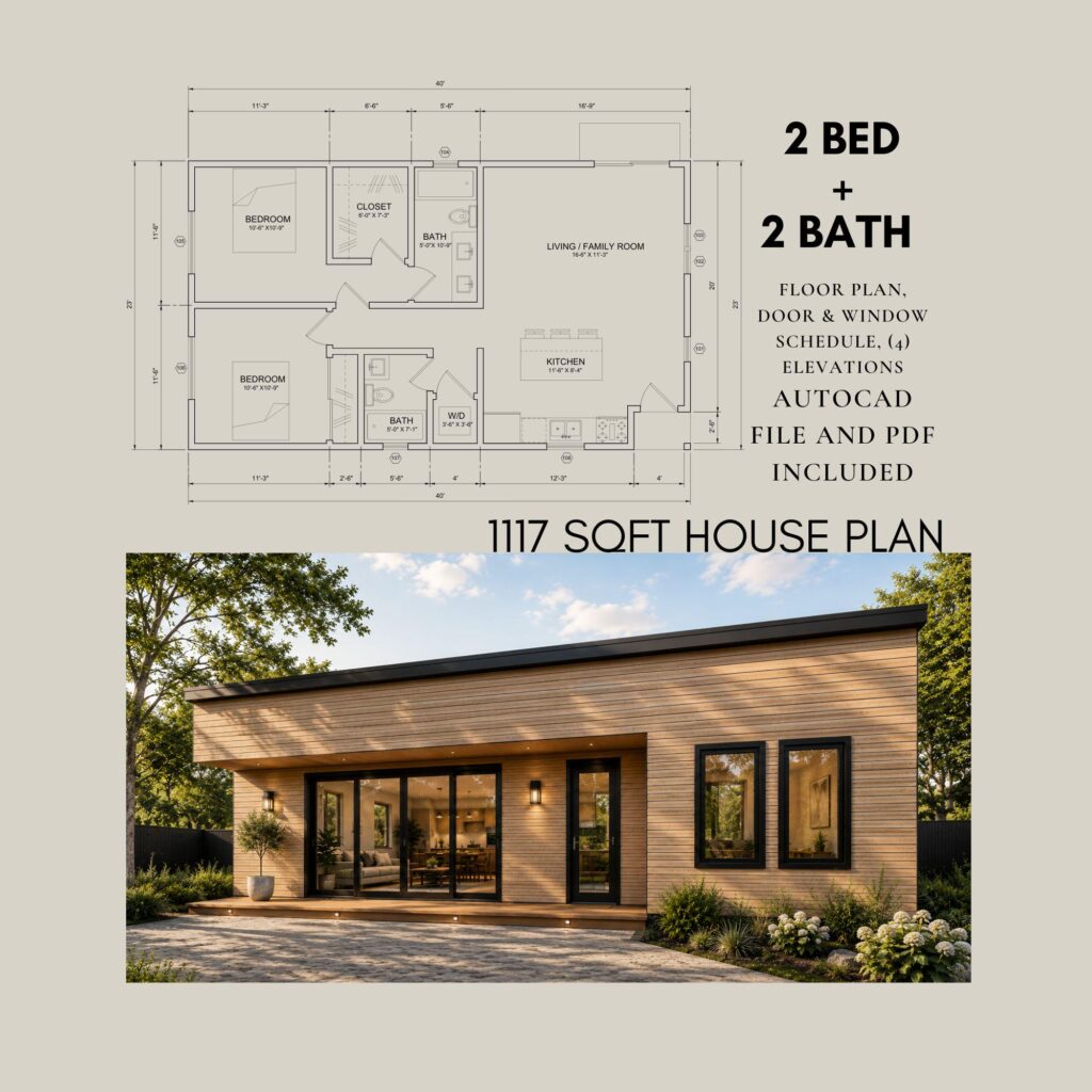 28x40 House Plans