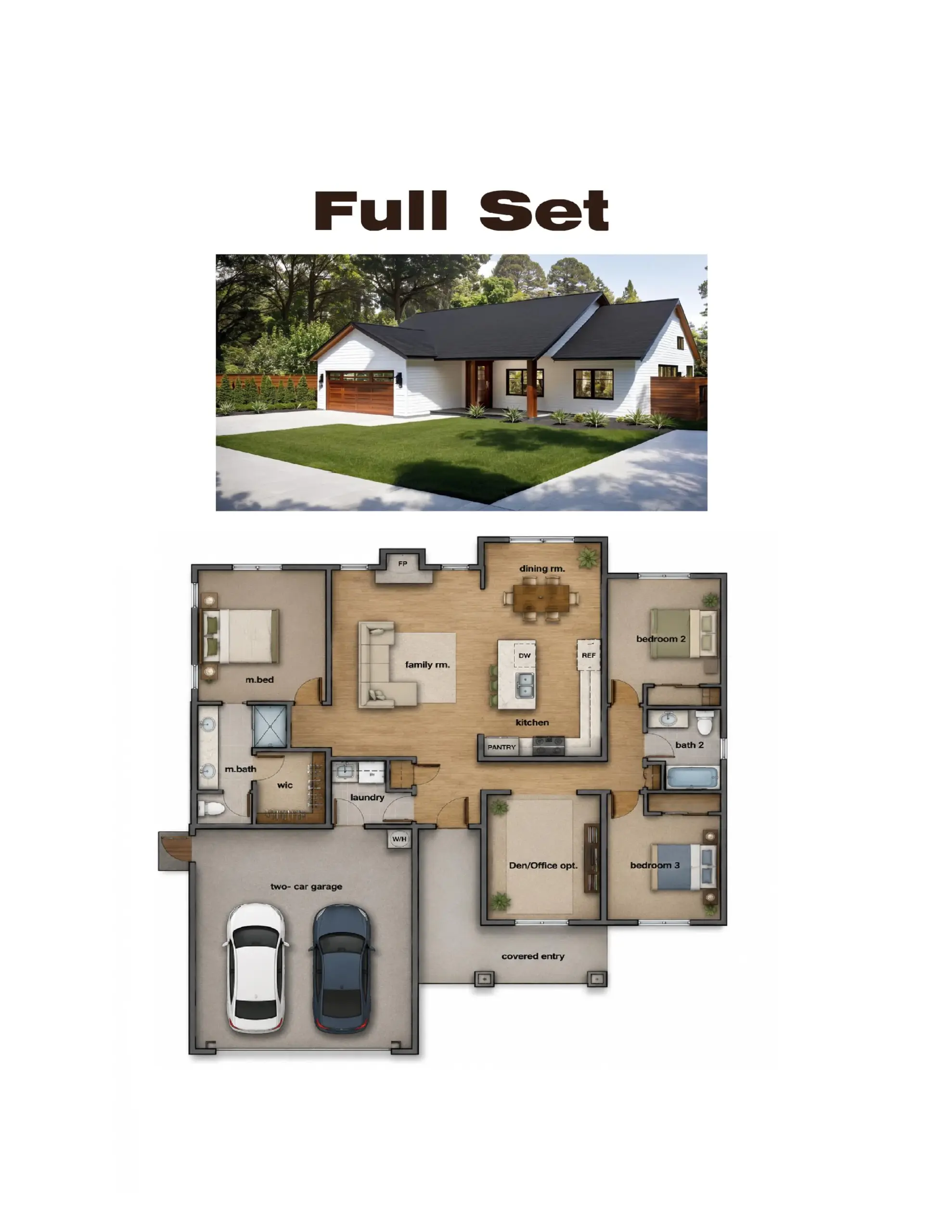 3 Bedroom 2 Bath 1482sf Single Story 3 Bedroom 2 Bath 1482sf Single Story
