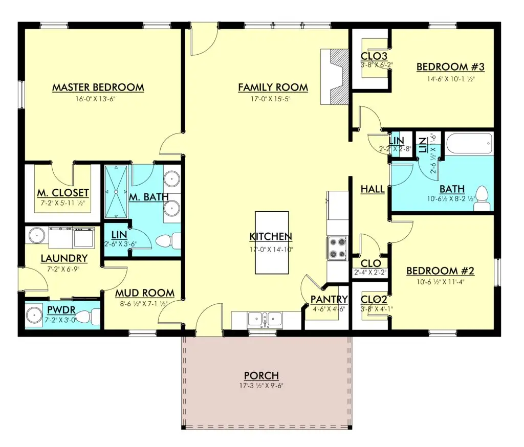30x50 Barndominium Floor Plans
