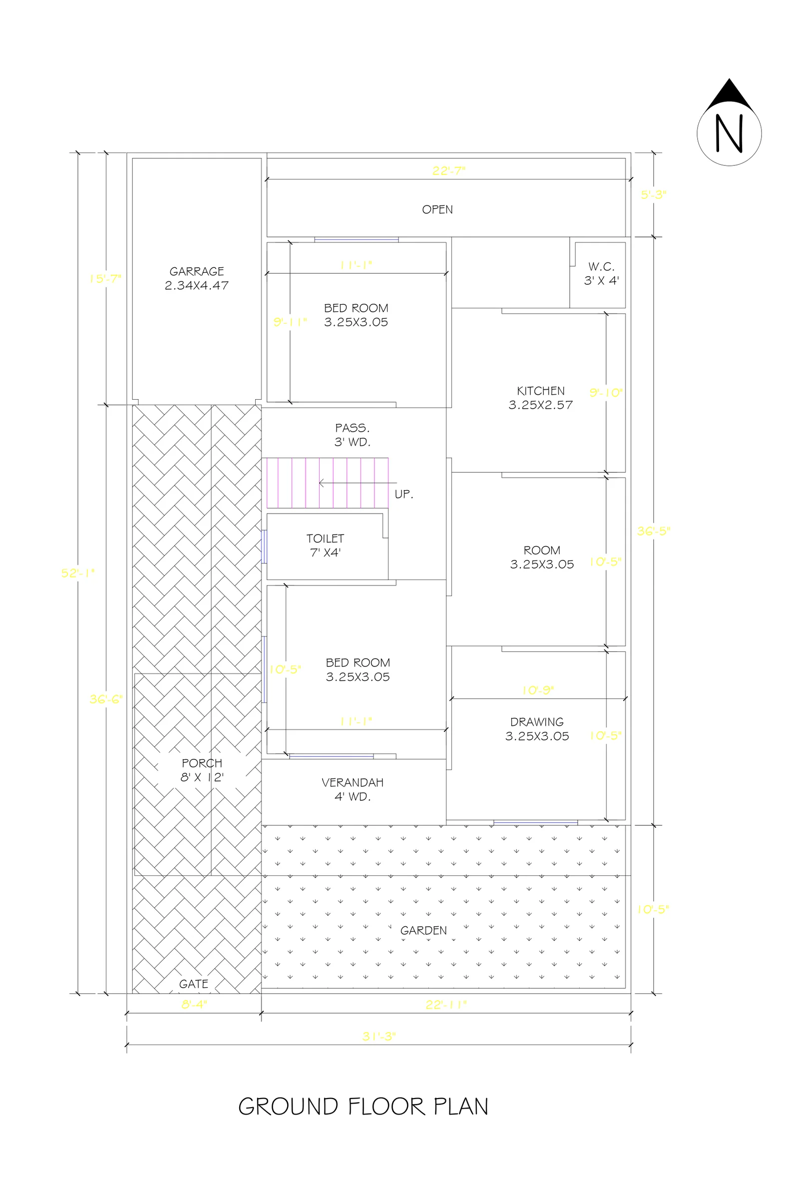 30x50 House Plans 2172