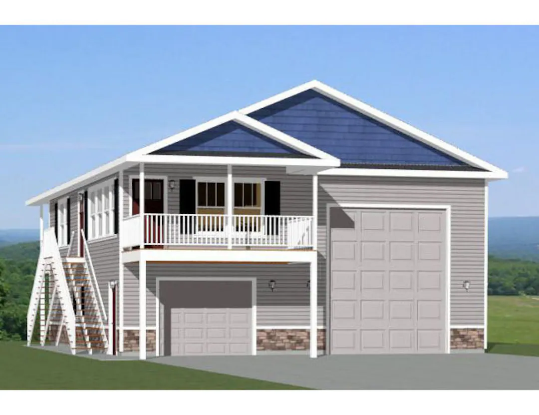 36x40 House 2 Bedroom 1 Bath 902 Sq Ft
