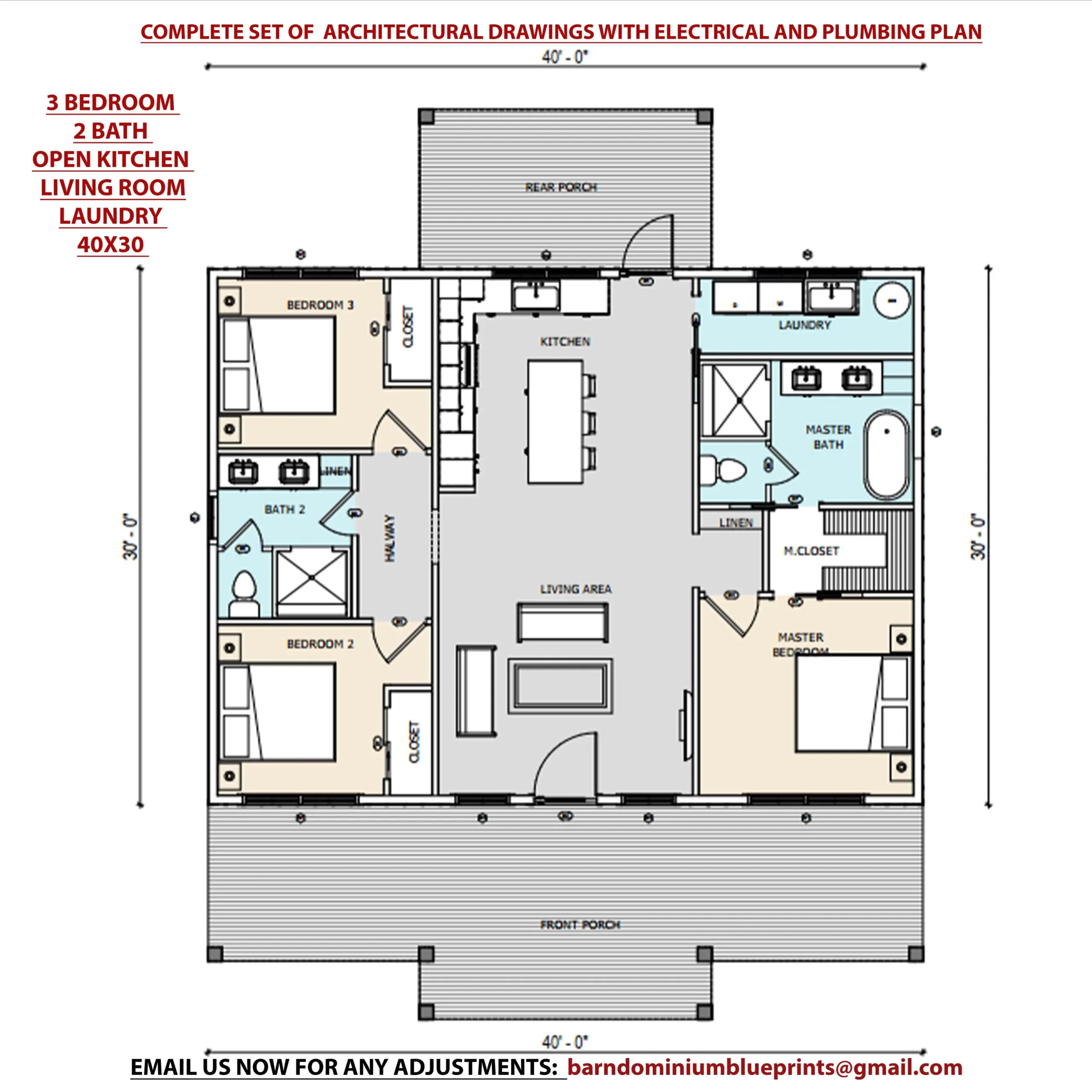 40x40 House Plans 2 Story